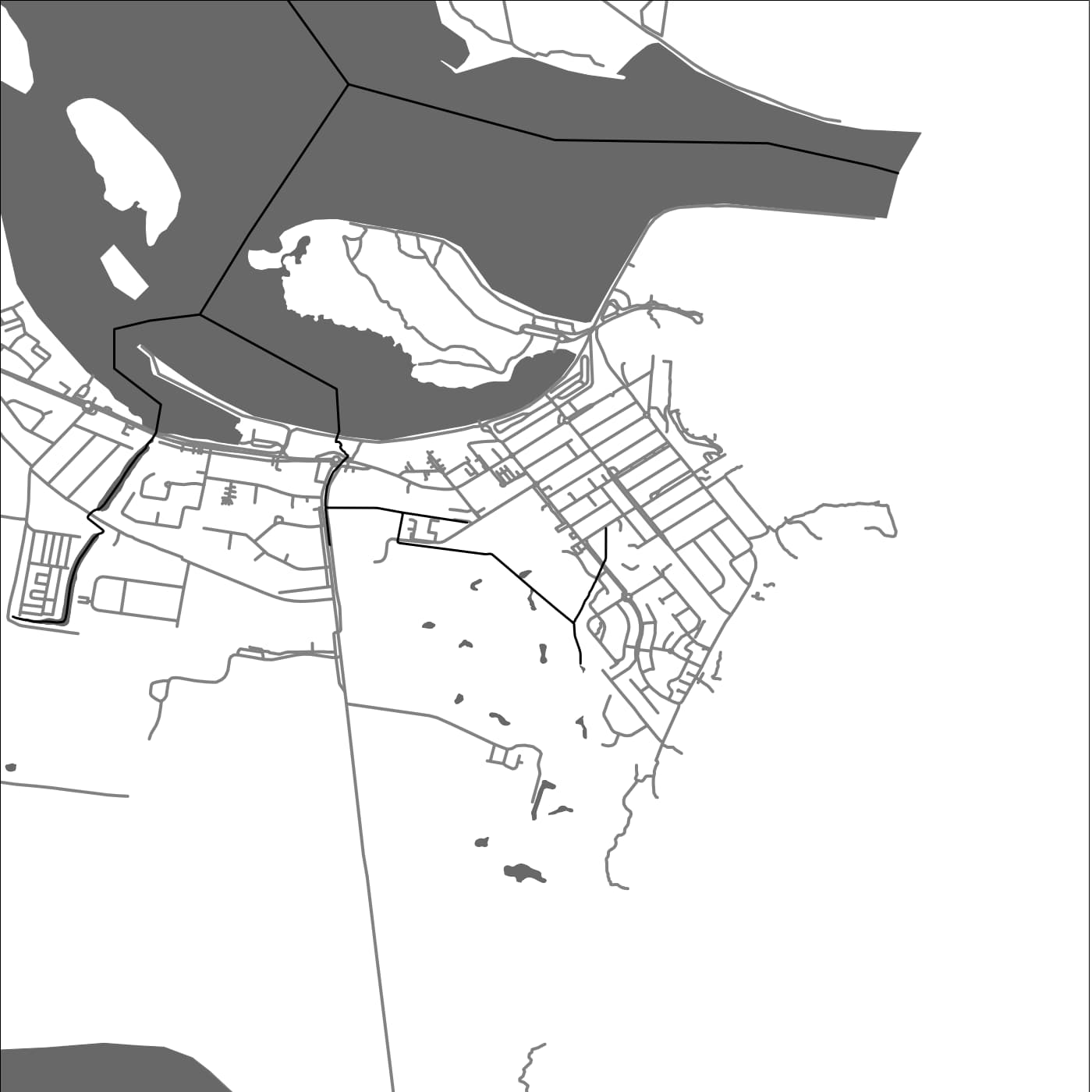 ROAD MAP OF YAMBA, AUSTRALIA BY MAPBAKES