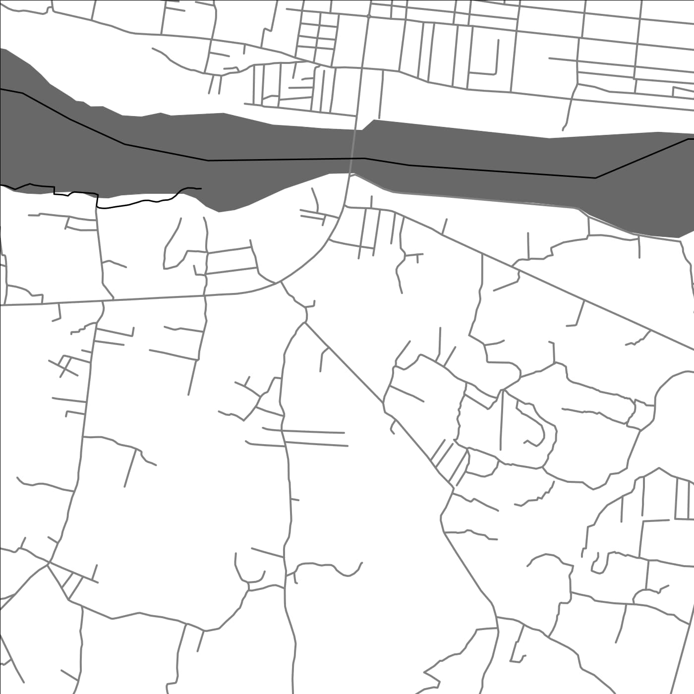 ROAD MAP OF TALOQAN, AFGHANISTAN BY MAPBAKES