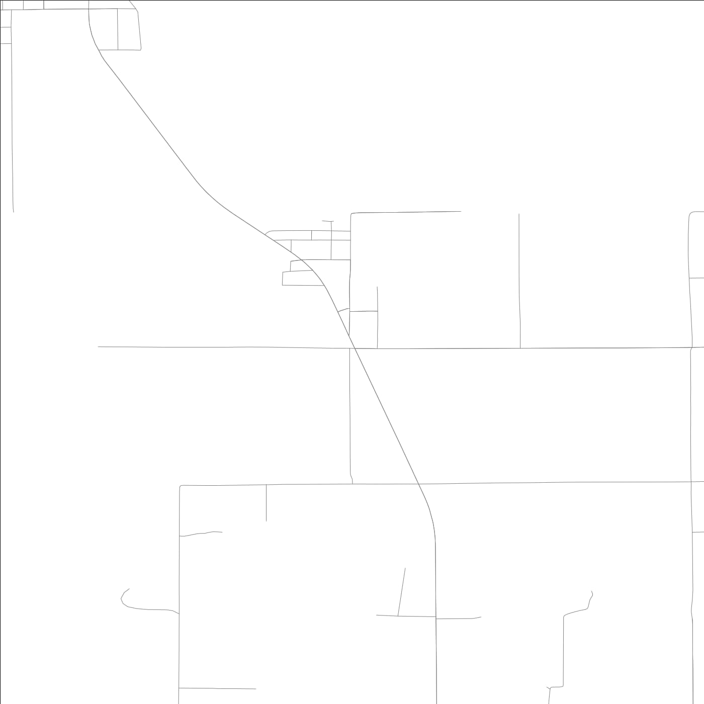ROAD MAP OF BLAIRSVILLE, ILLINOIS BY MAPBAKES