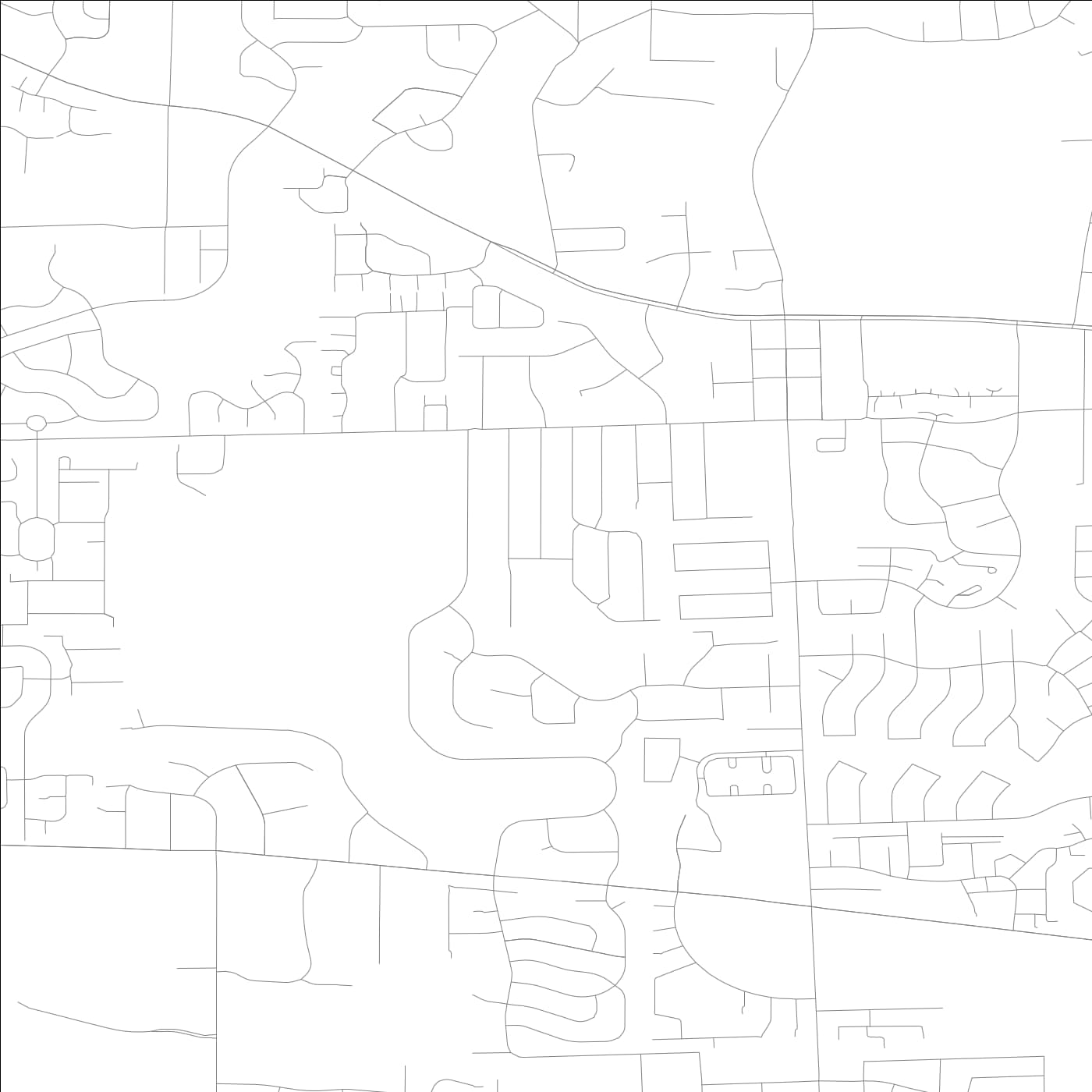ROAD MAP OF BLOOMINGDALE, ILLINOIS BY MAPBAKES