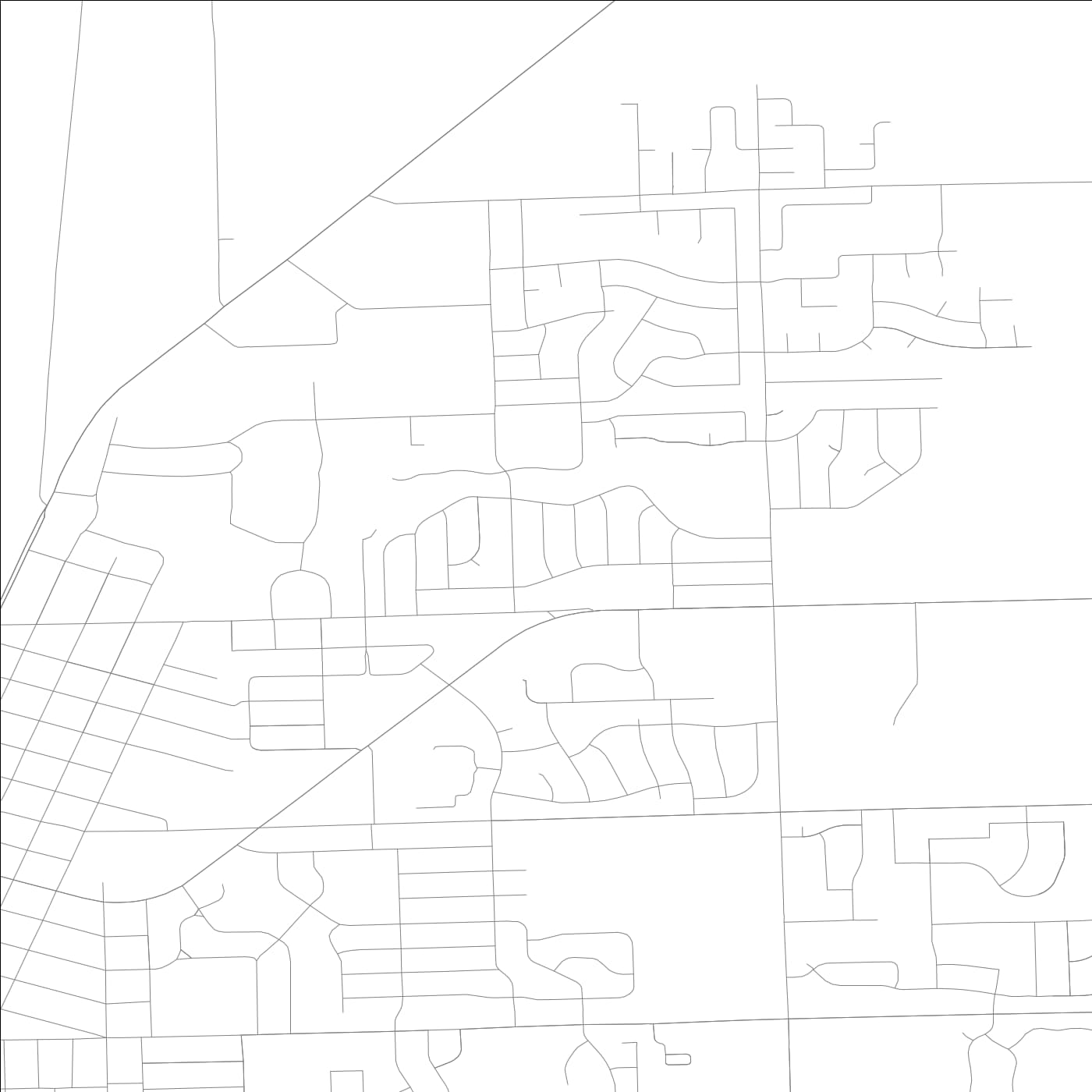 ROAD MAP OF BONNIE BRAE, ILLINOIS BY MAPBAKES