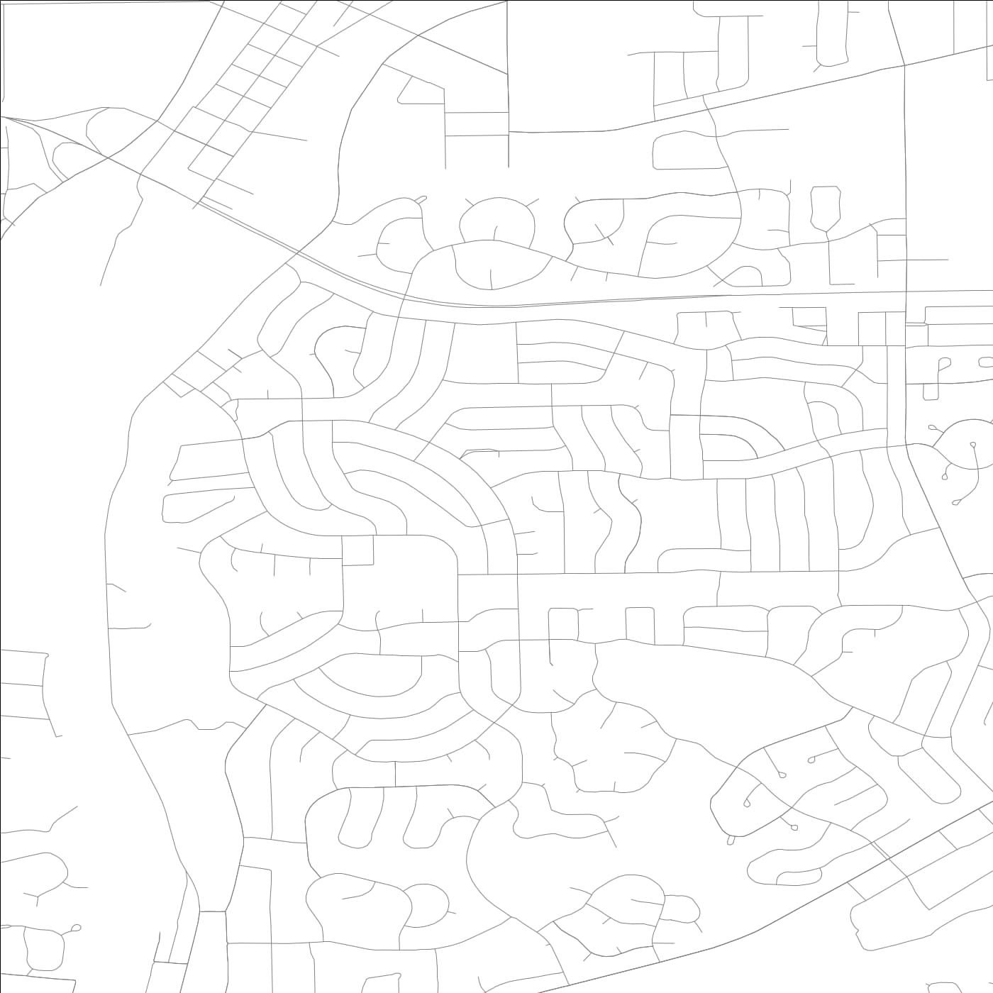 ROAD MAP OF BOULDER HILL, ILLINOIS BY MAPBAKES