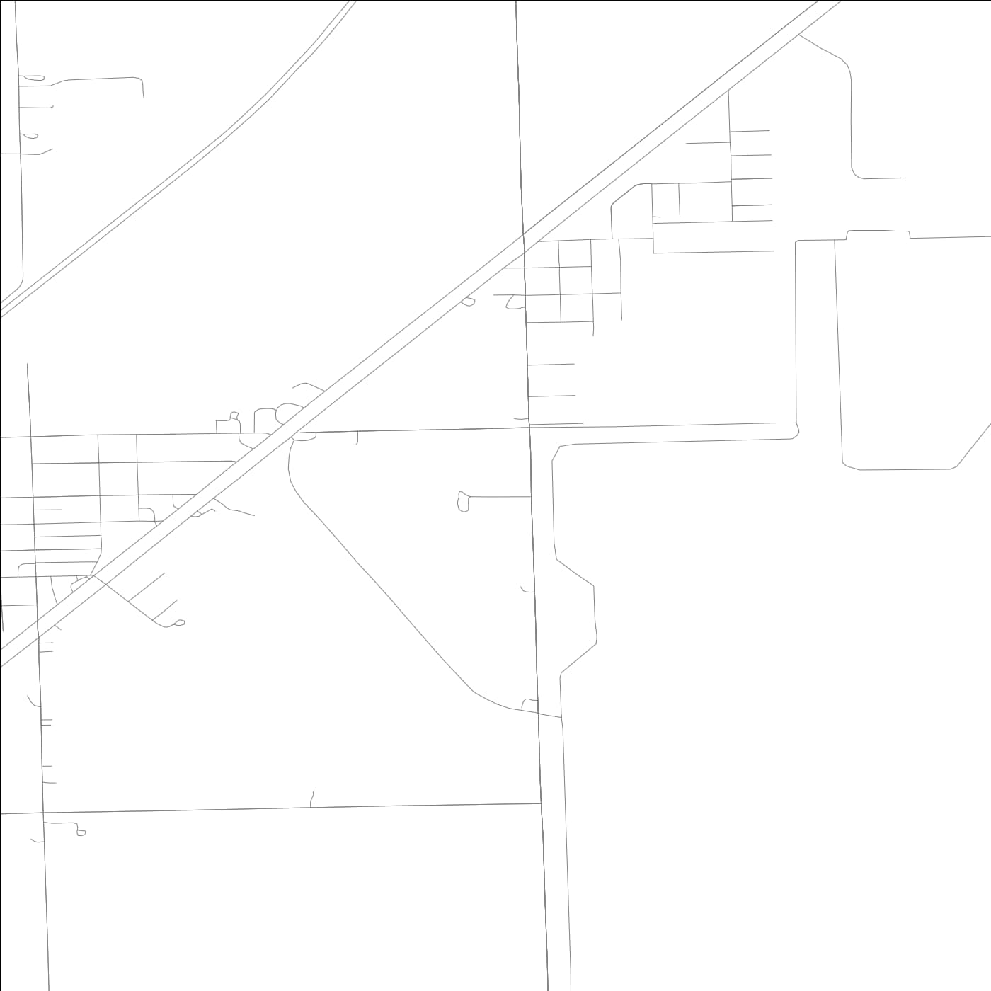 ROAD MAP OF BRACEVILLE, ILLINOIS BY MAPBAKES