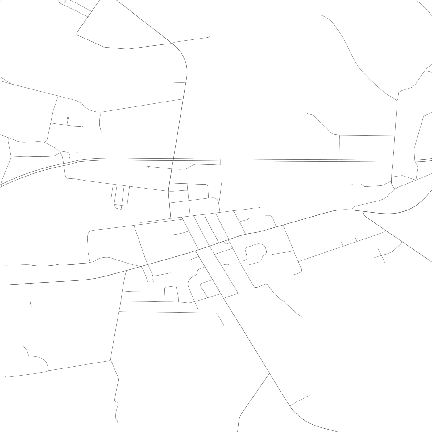 ROAD MAP OF AUBURN, KENTUCKY BY MAPBAKES