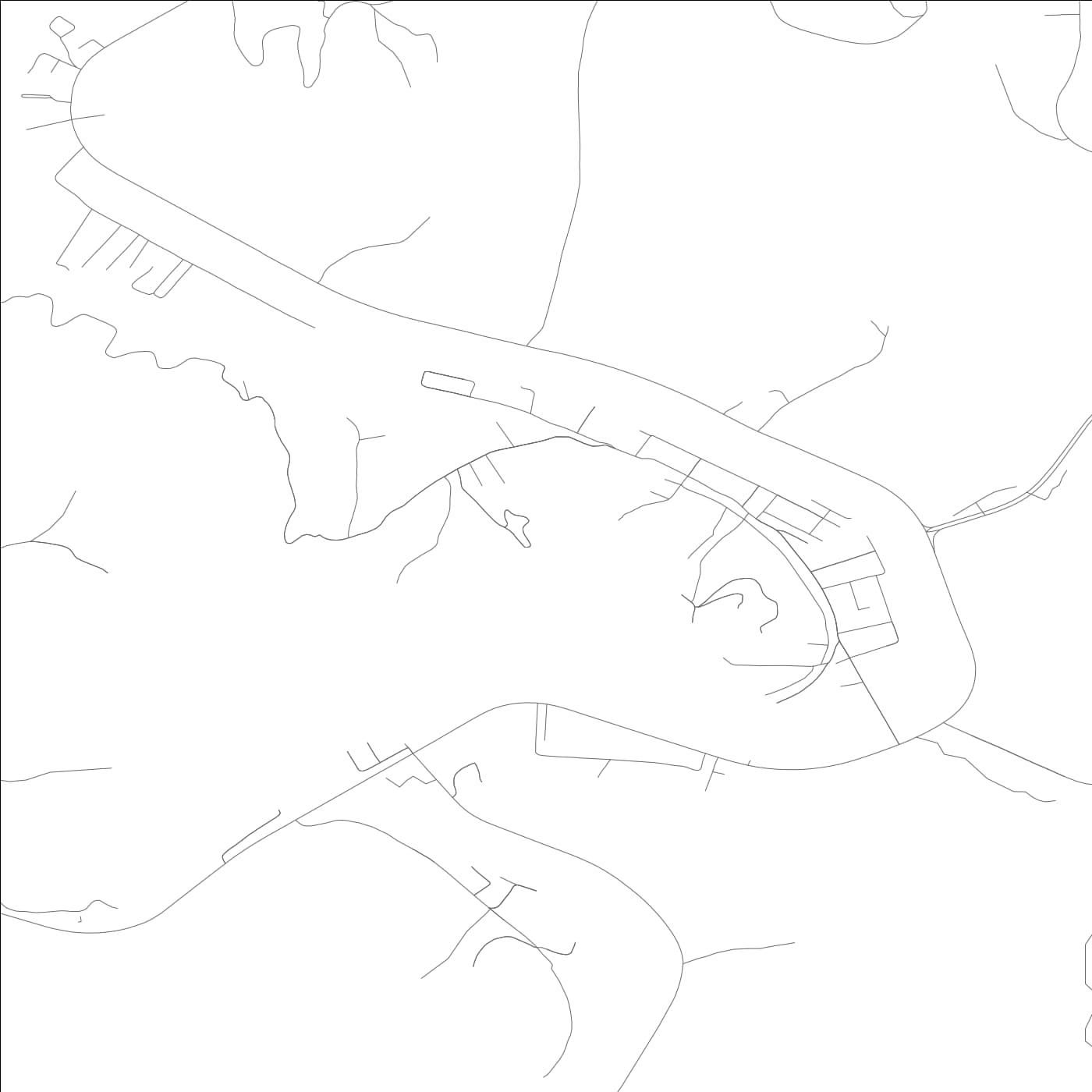 ROAD MAP OF AUXIER, KENTUCKY BY MAPBAKES