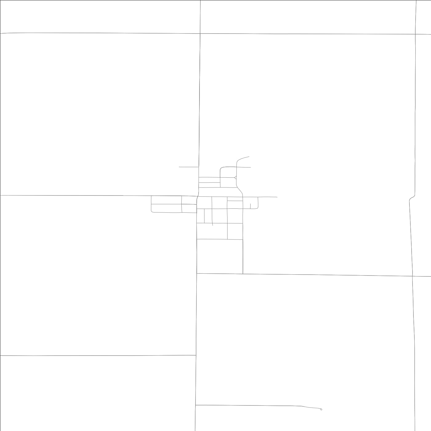 ROAD MAP OF CAMERON, ILLINOIS BY MAPBAKES