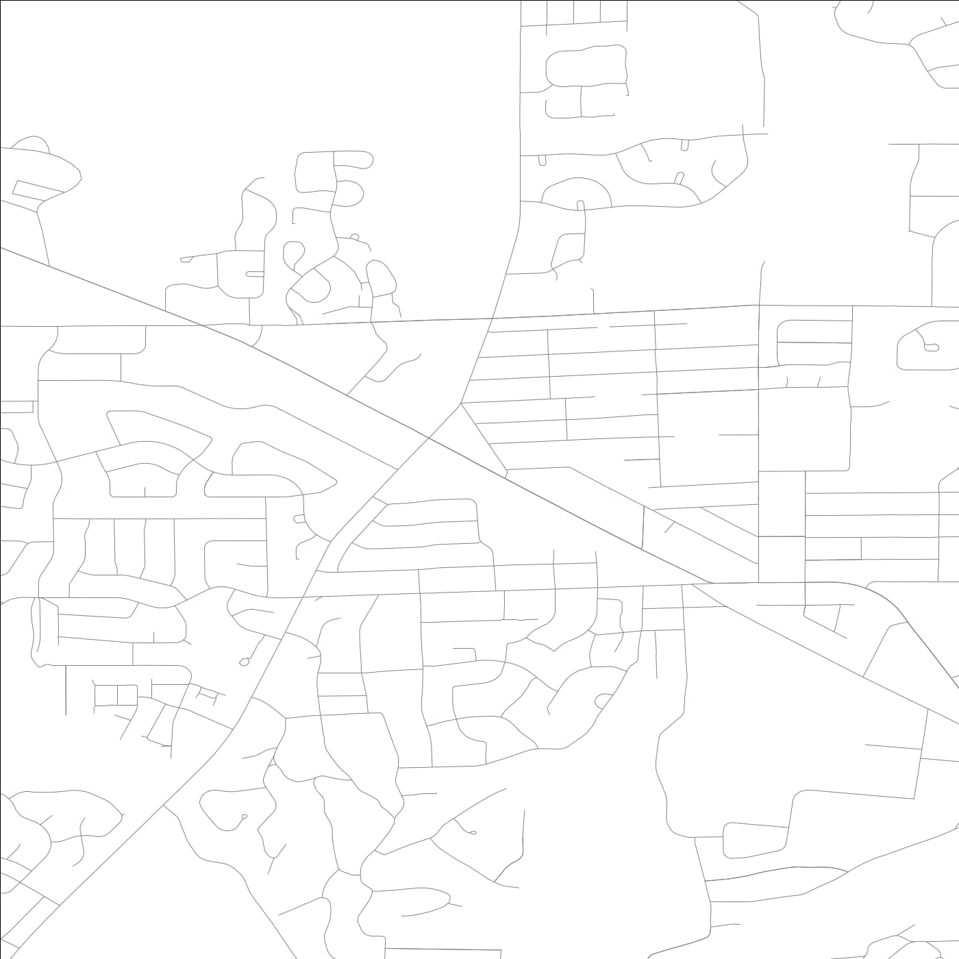 ROAD MAP OF CARY, ILLINOIS BY MAPBAKES