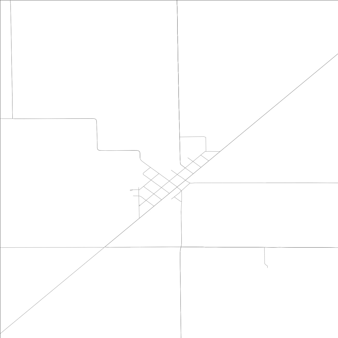 ROAD MAP OF HARVEL, ILLINOIS BY MAPBAKES