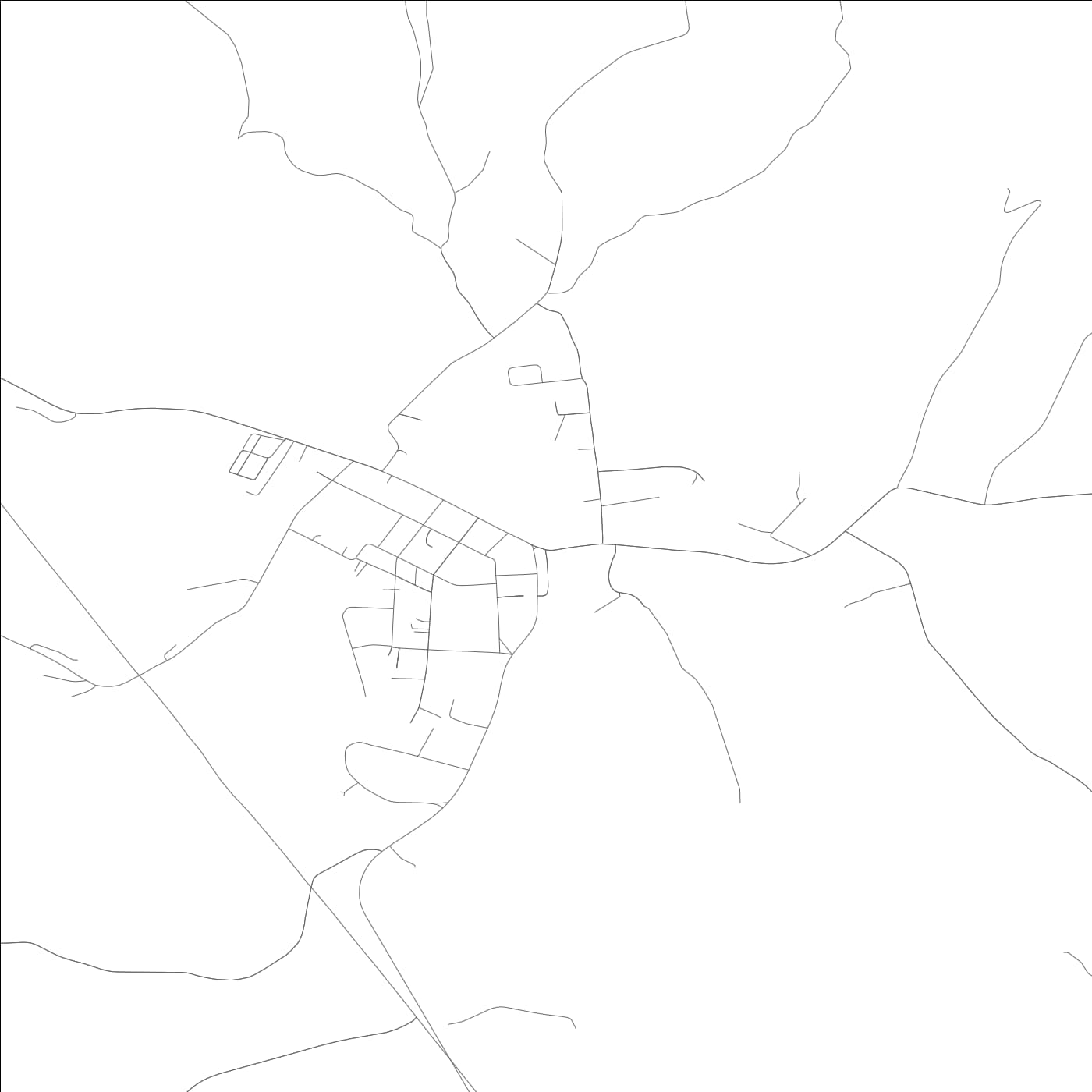 ROAD MAP OF BRODHEAD, KENTUCKY BY MAPBAKES
