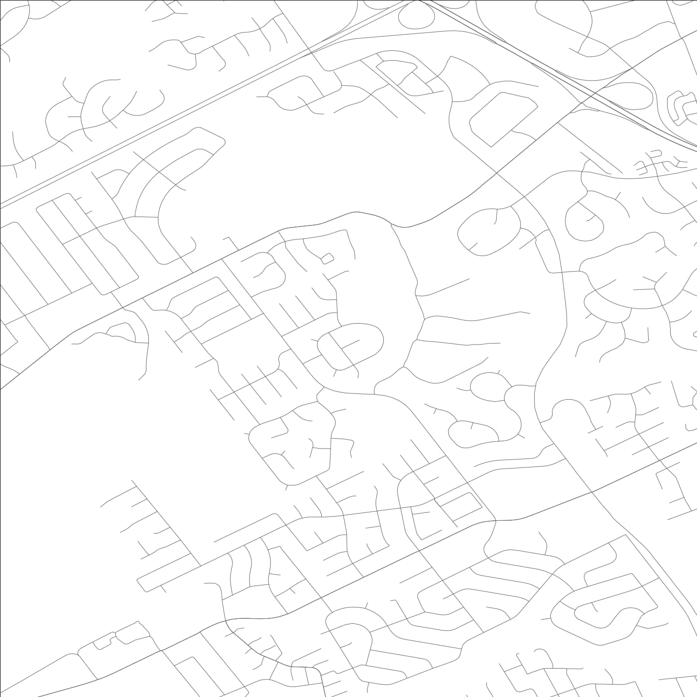 ROAD MAP OF BROECK POINTE, KENTUCKY BY MAPBAKES