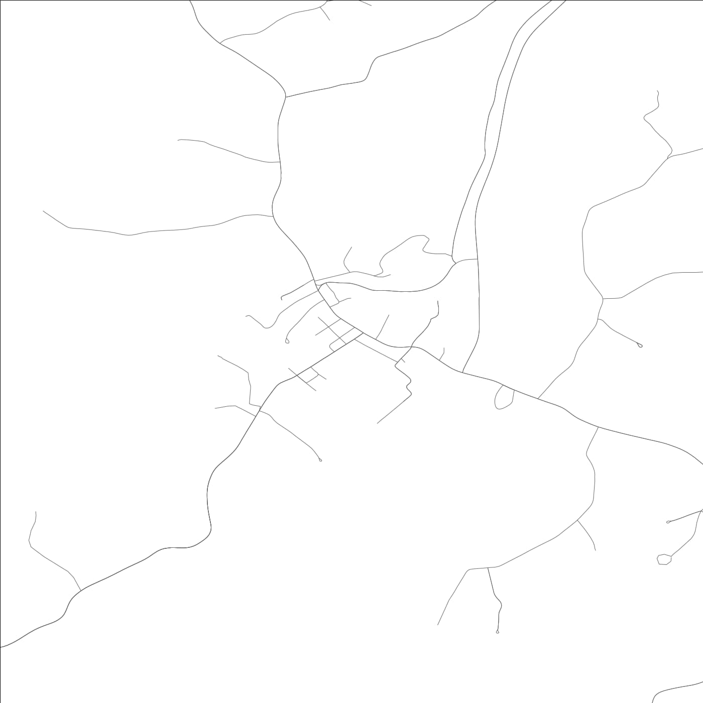 ROAD MAP OF BROOKSVILLE, KENTUCKY BY MAPBAKES