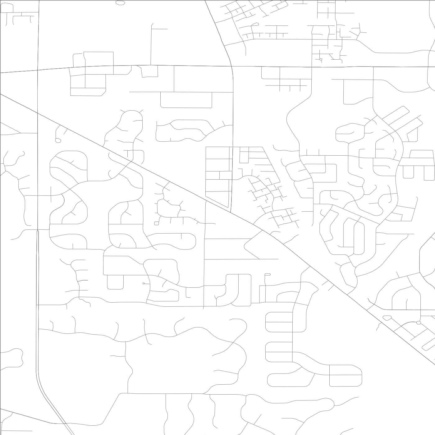 ROAD MAP OF INDIAN CREEK, ILLINOIS BY MAPBAKES