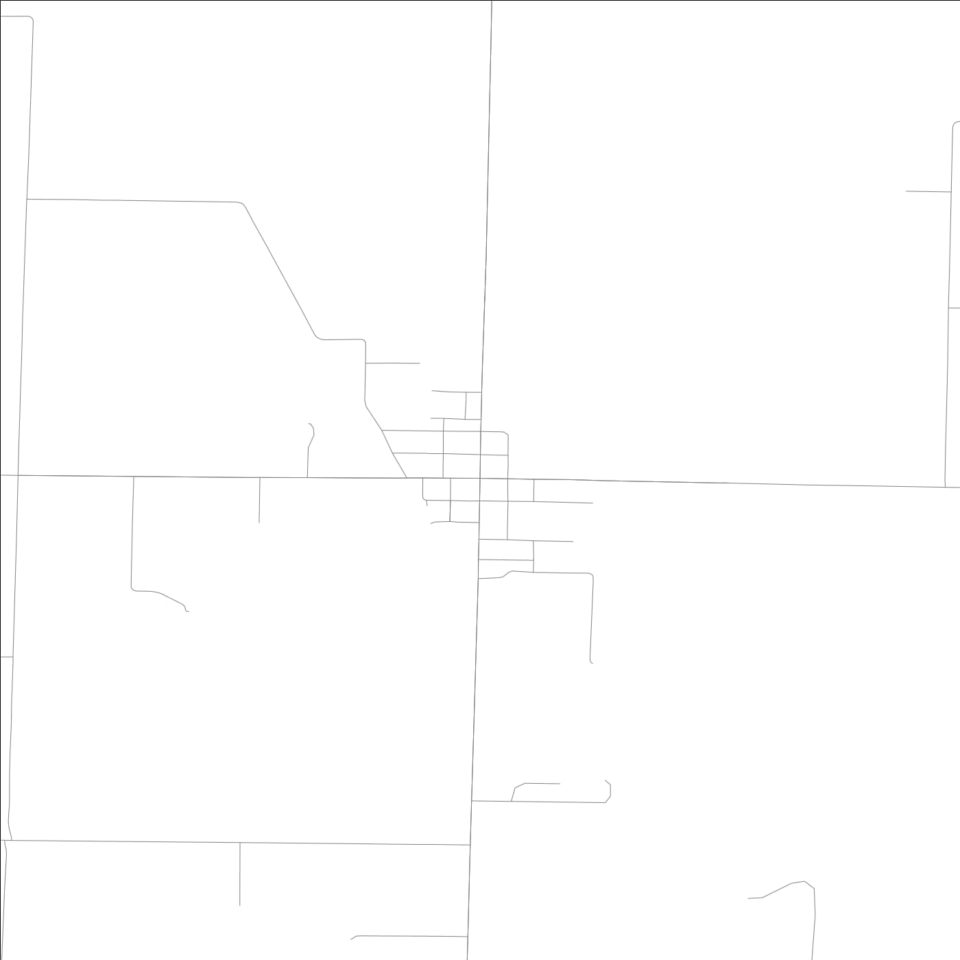 ROAD MAP OF JEFFERSONVILLE, ILLINOIS BY MAPBAKES