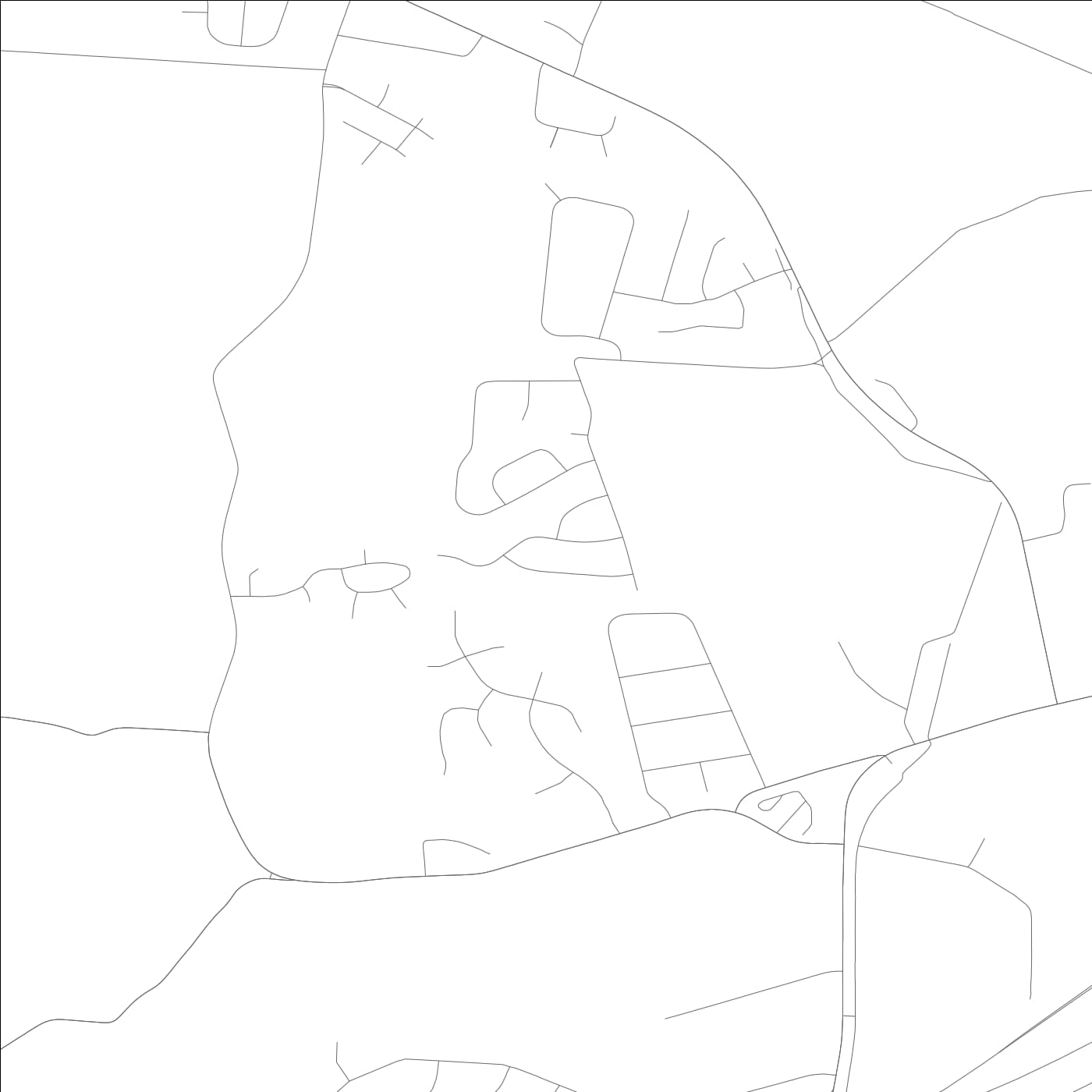 ROAD MAP OF BUCKNER, KENTUCKY BY MAPBAKES
