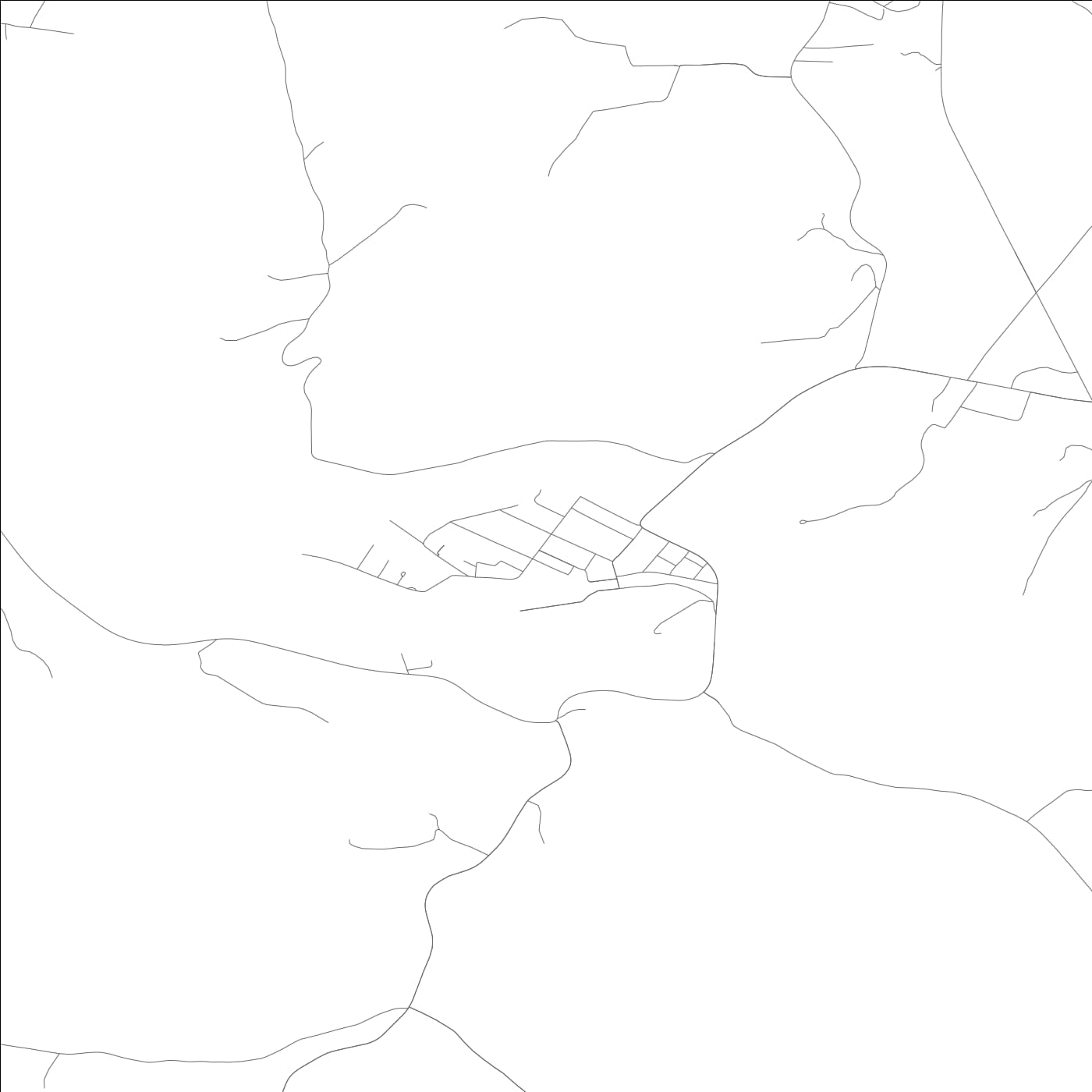 ROAD MAP OF BUTLER, KENTUCKY BY MAPBAKES