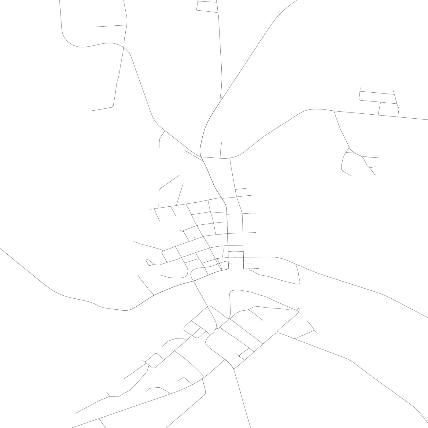 ROAD MAP OF CALHOUN, KENTUCKY BY MAPBAKES