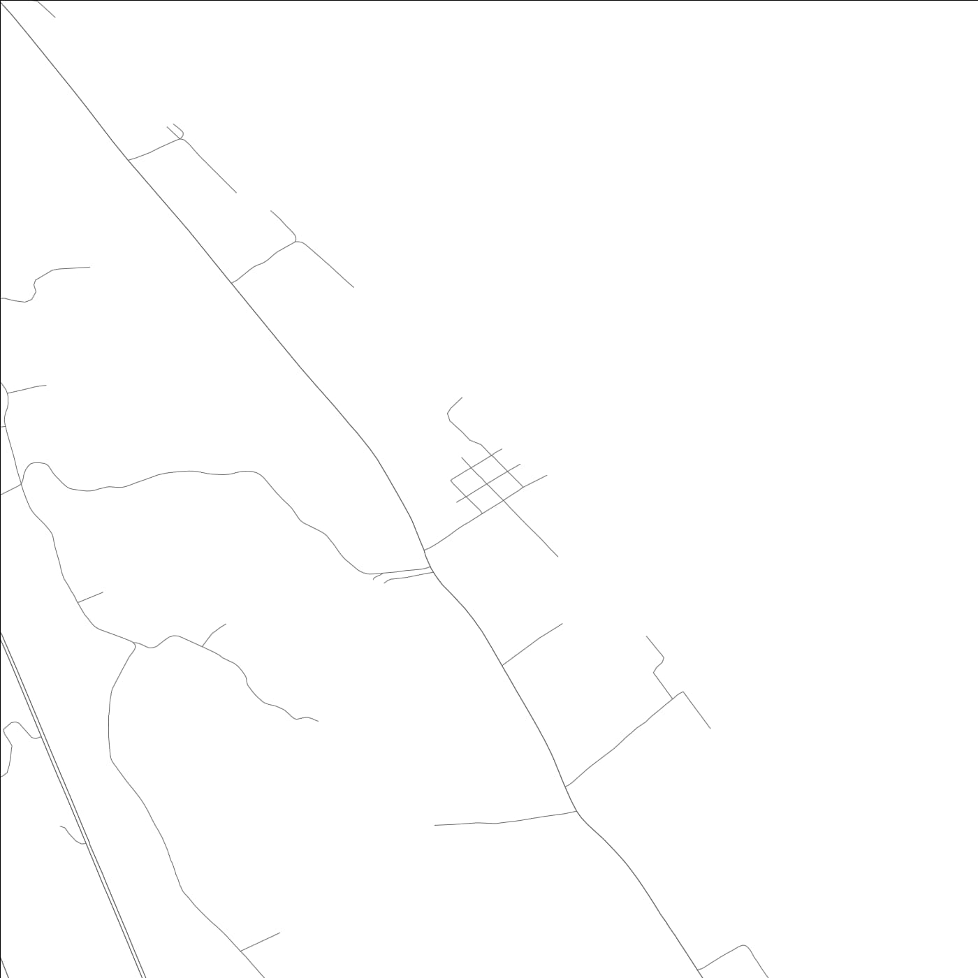 ROAD MAP OF CALIFORNIA, KENTUCKY BY MAPBAKES