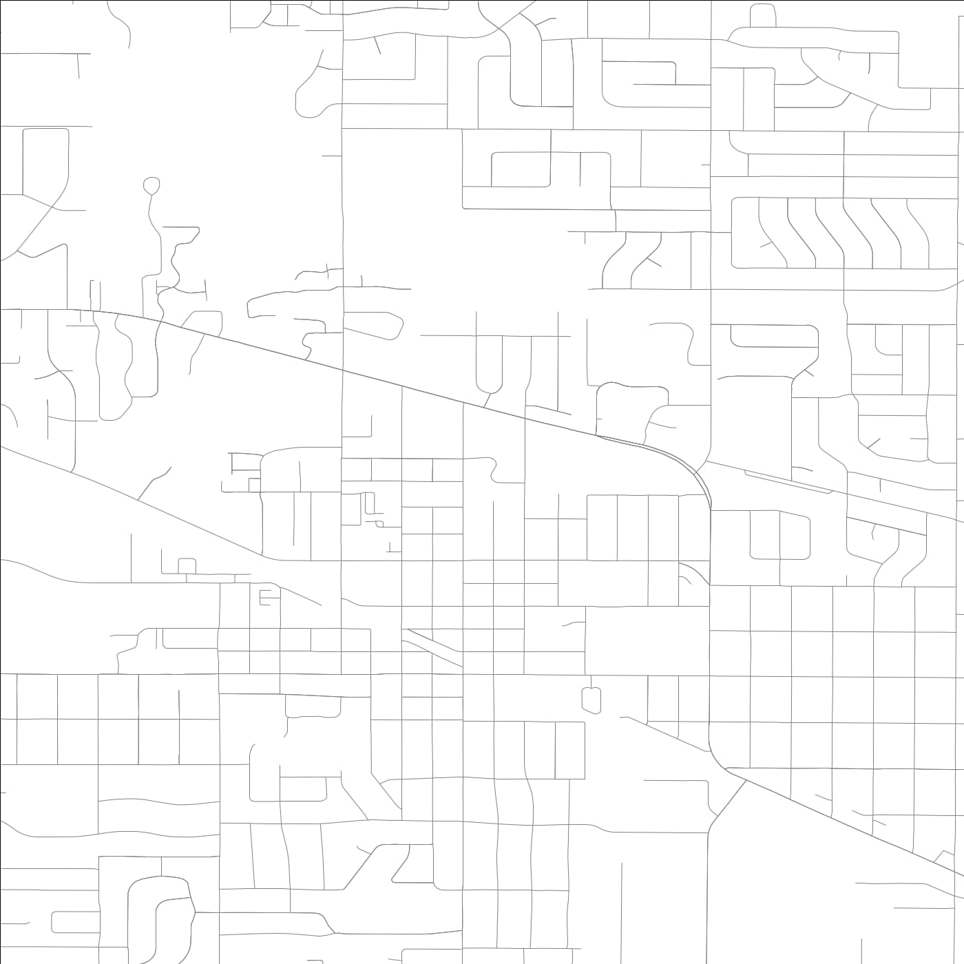 ROAD MAP OF PALATINE, ILLINOIS BY MAPBAKES