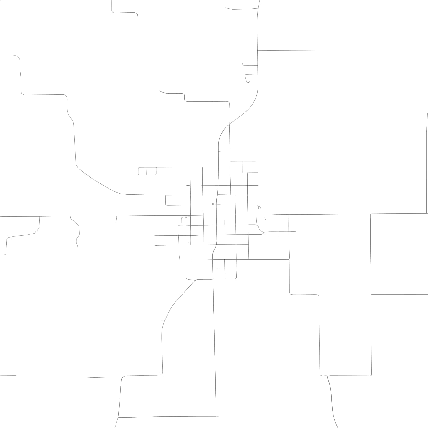ROAD MAP OF PALMYRA, ILLINOIS BY MAPBAKES