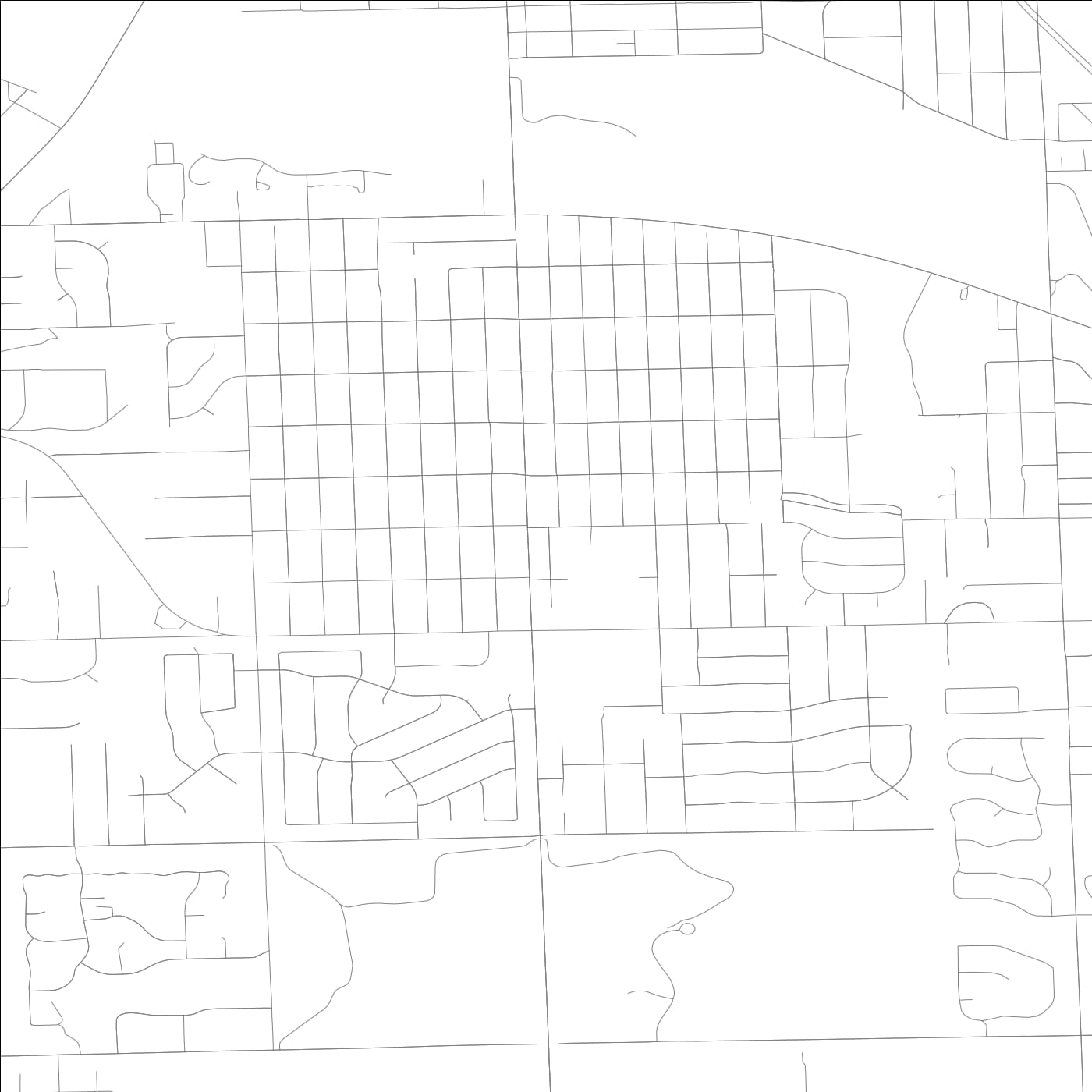 ROAD MAP OF PALOS HEIGHTS, ILLINOIS BY MAPBAKES