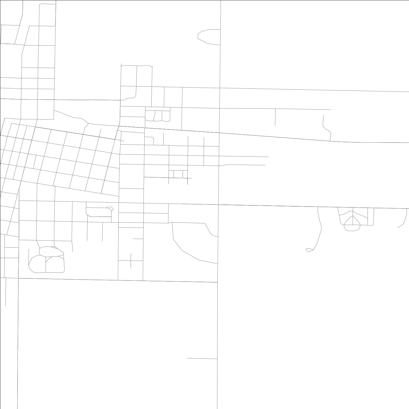 ROAD MAP OF PANA, ILLINOIS BY MAPBAKES