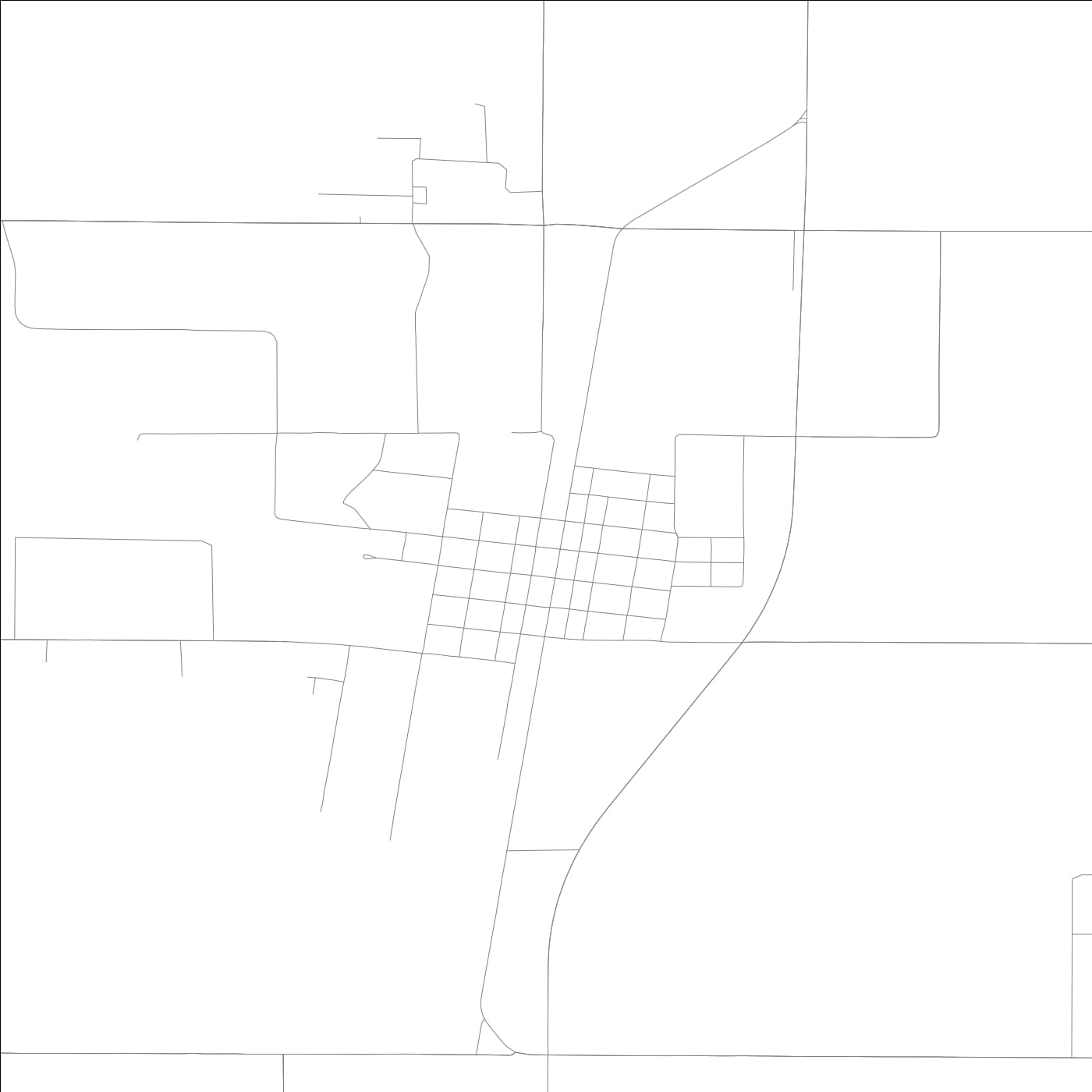 ROAD MAP OF PATOKA, ILLINOIS BY MAPBAKES