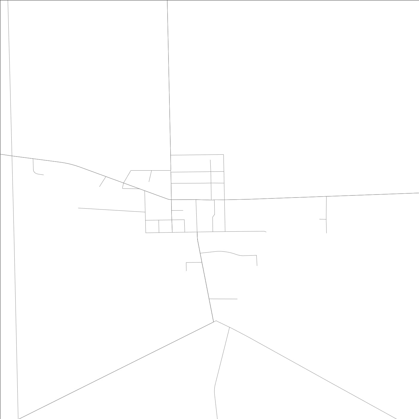 ROAD MAP OF PAW PAW, ILLINOIS BY MAPBAKES