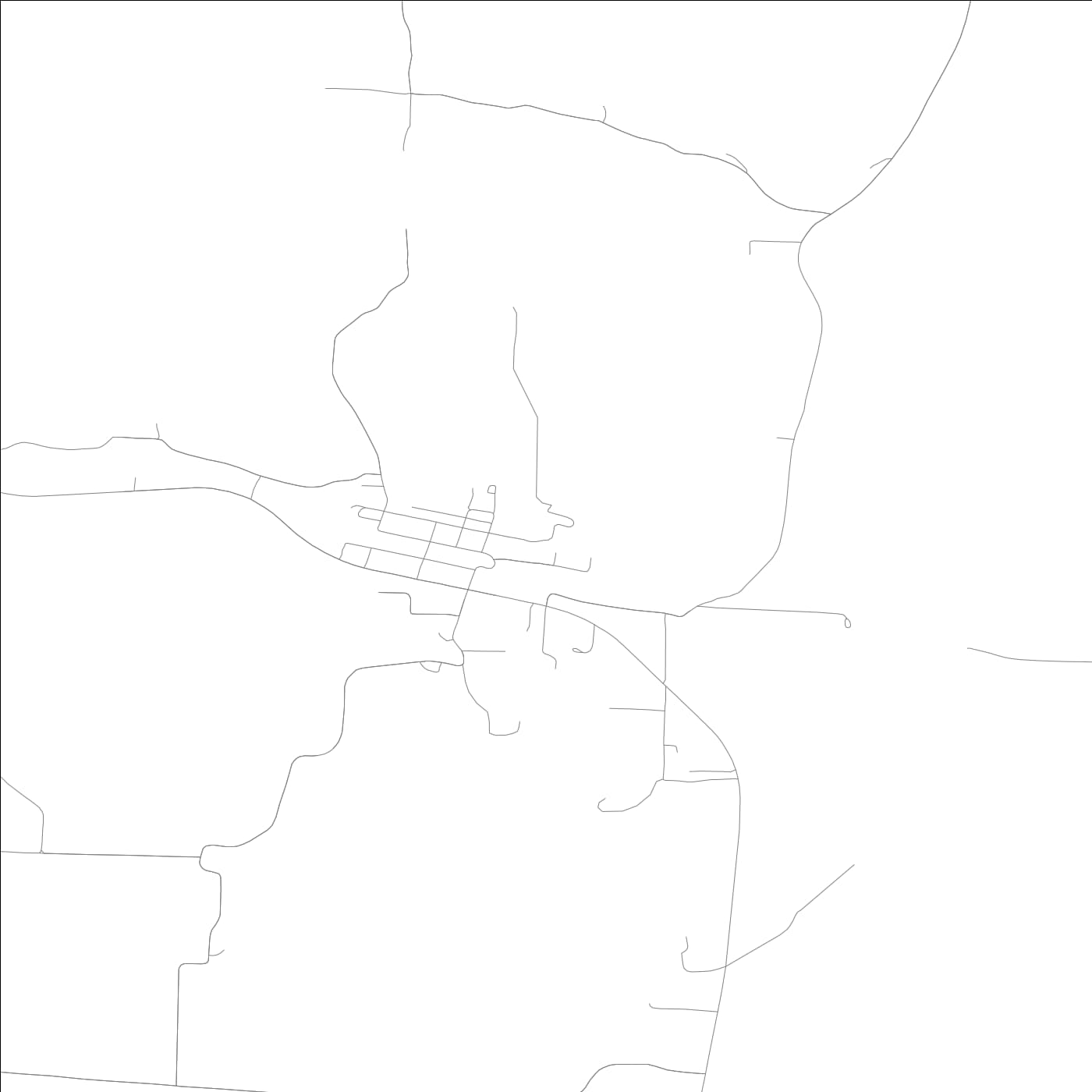 ROAD MAP OF PEARL, ILLINOIS BY MAPBAKES