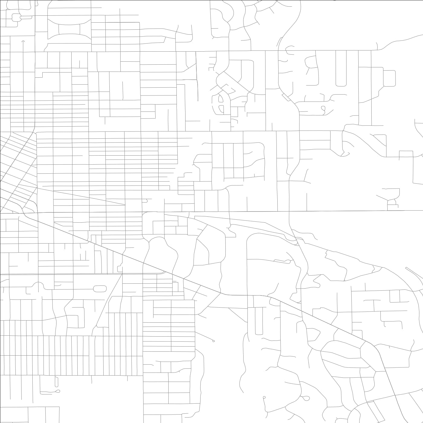 ROAD MAP OF PEKIN, ILLINOIS BY MAPBAKES