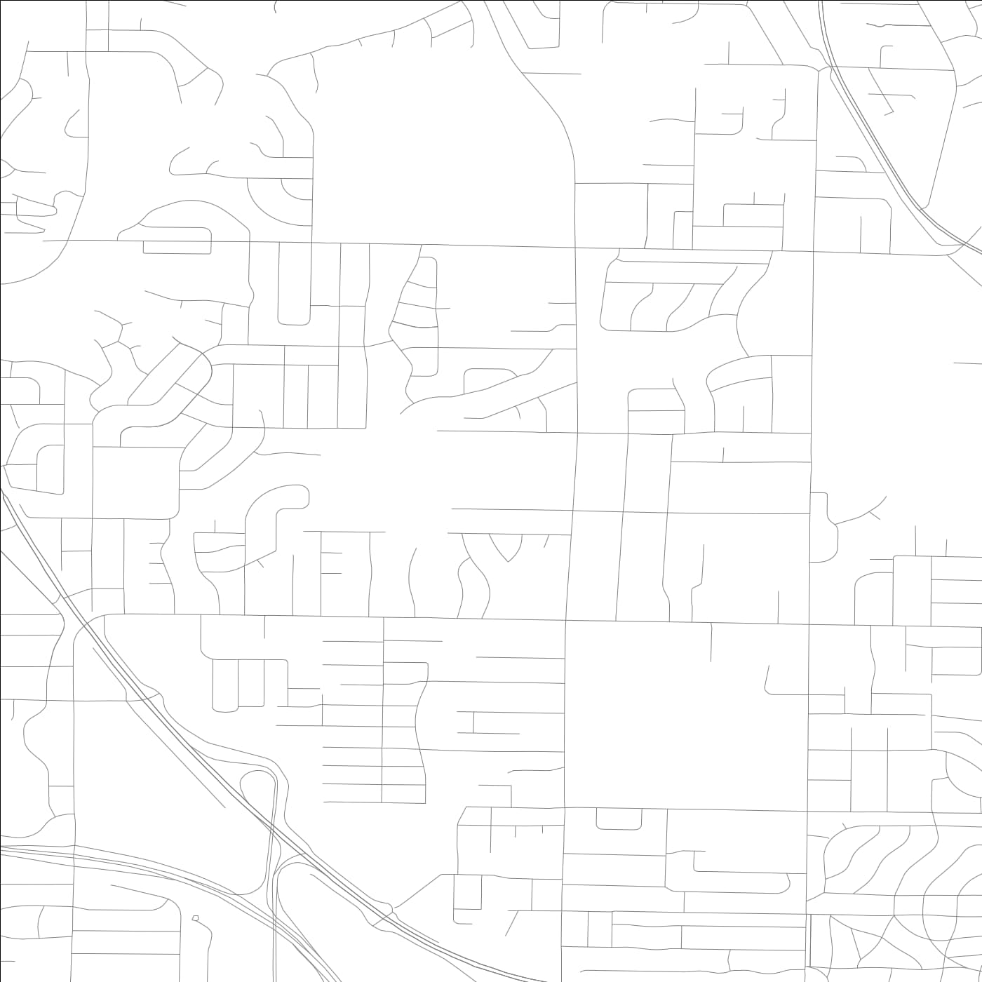 ROAD MAP OF PEORIA, ILLINOIS BY MAPBAKES