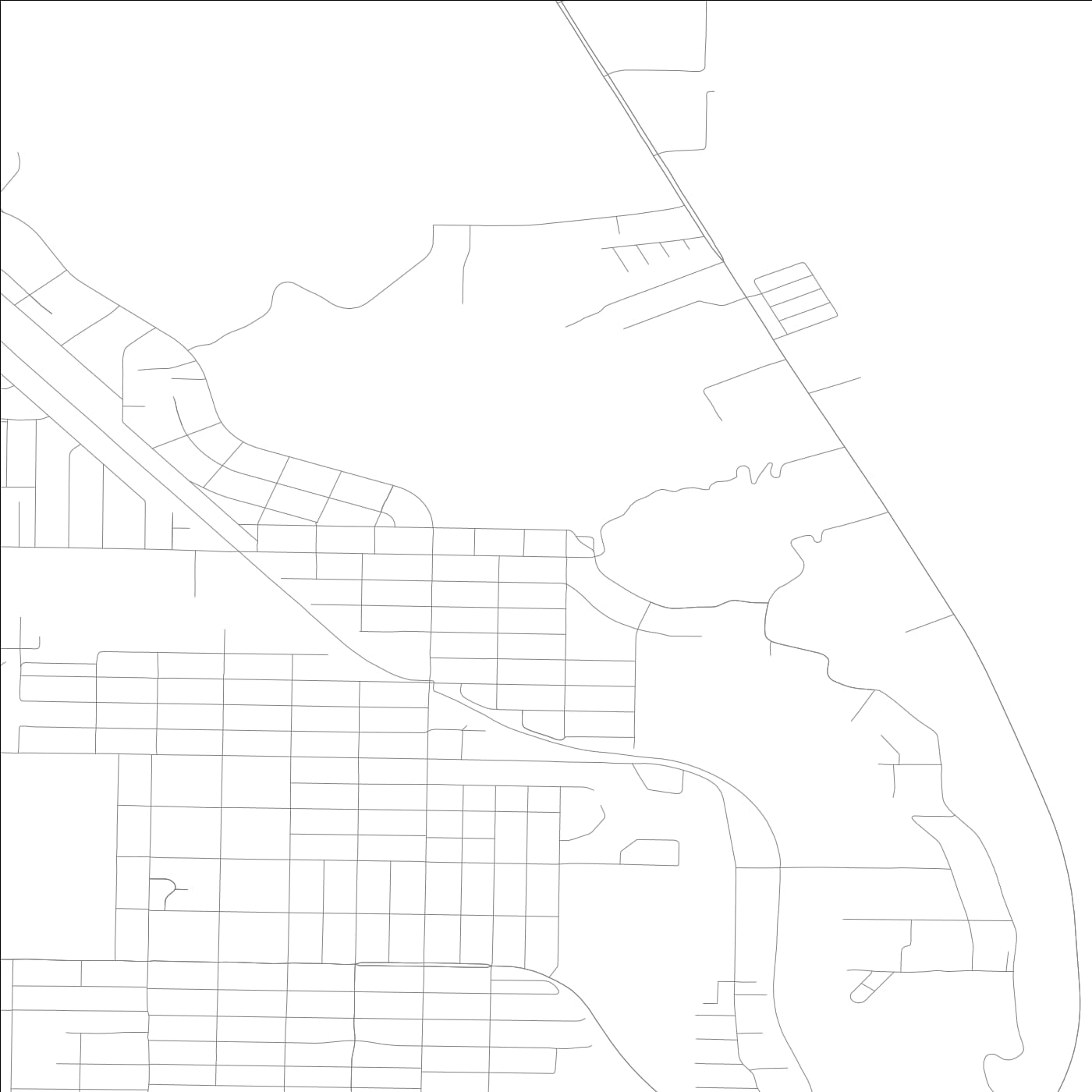 ROAD MAP OF PEORIA HEIGHTS, ILLINOIS BY MAPBAKES
