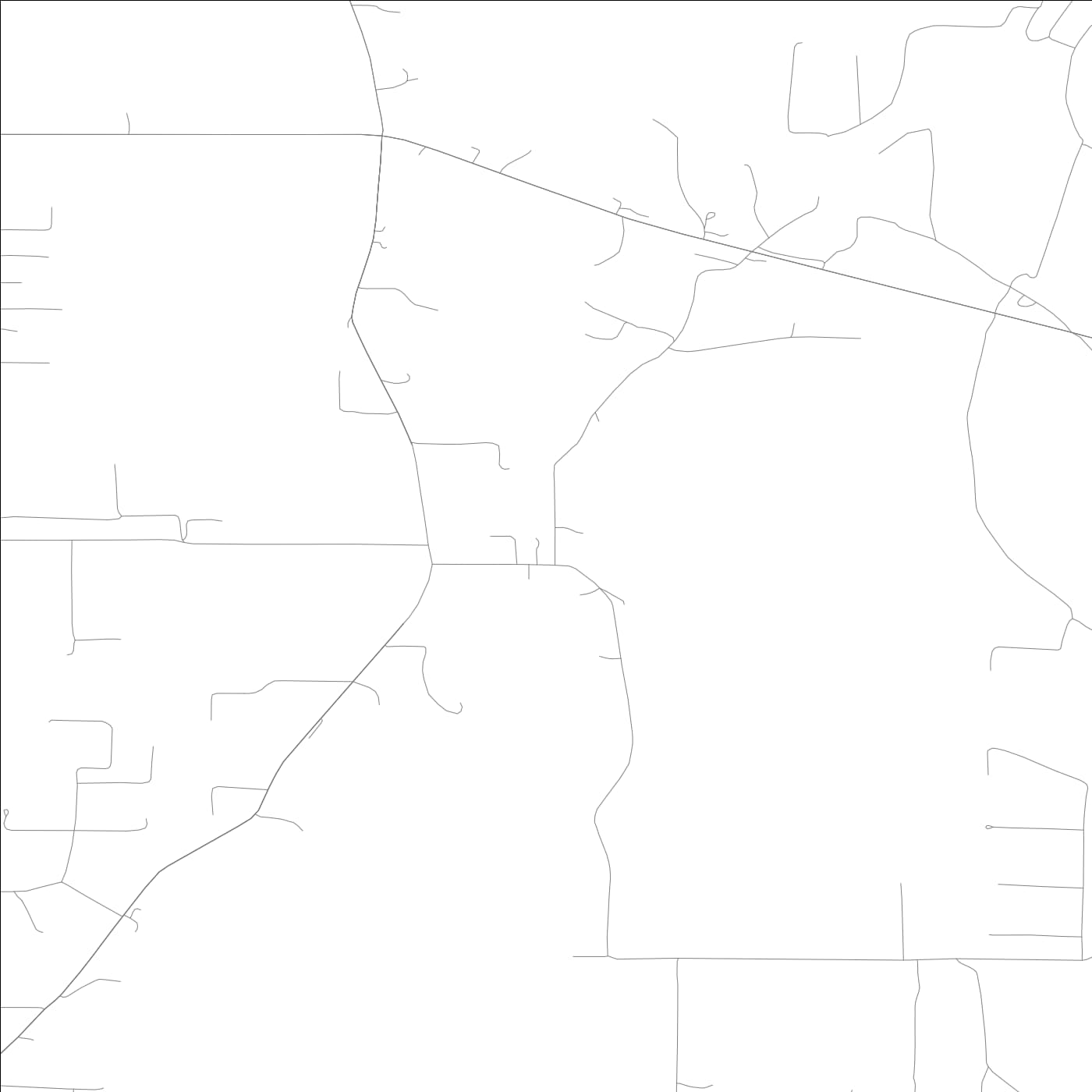 ROAD MAP OF PHILLIPSTOWN, ILLINOIS BY MAPBAKES