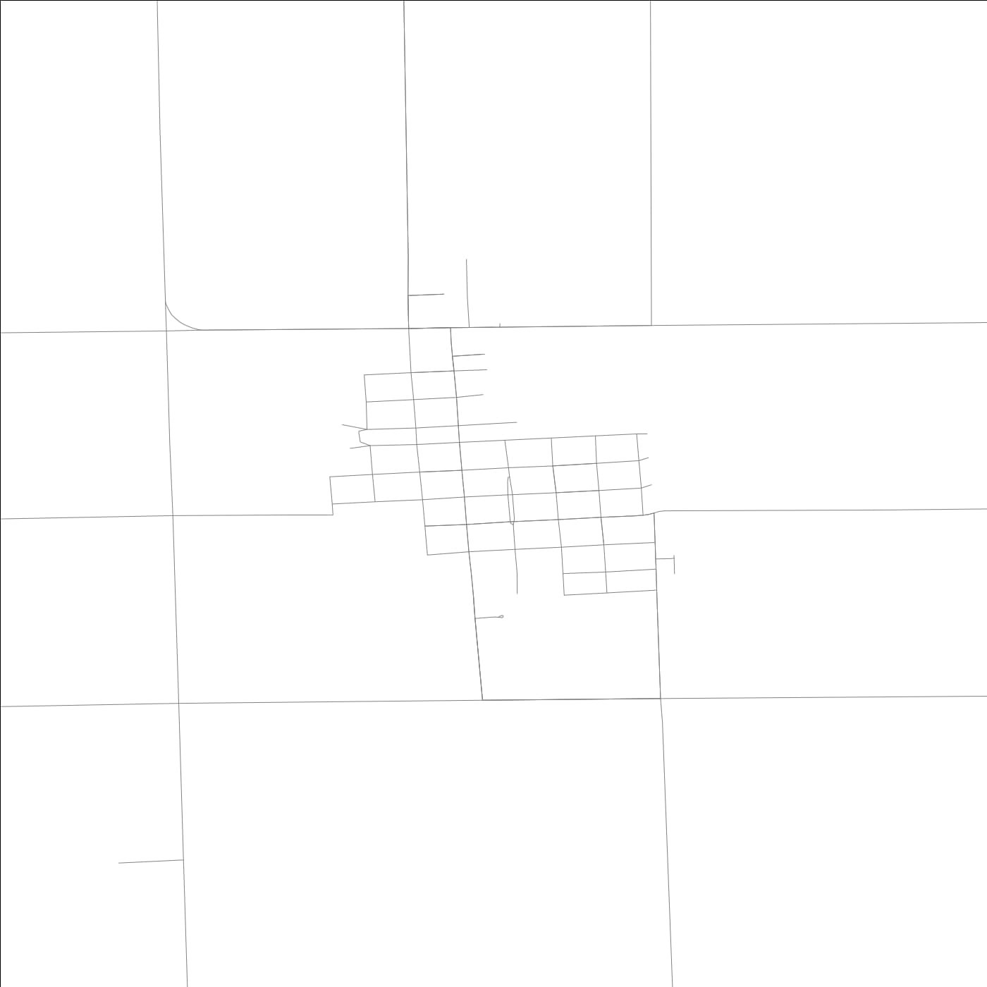 ROAD MAP OF PIPER CITY, ILLINOIS BY MAPBAKES