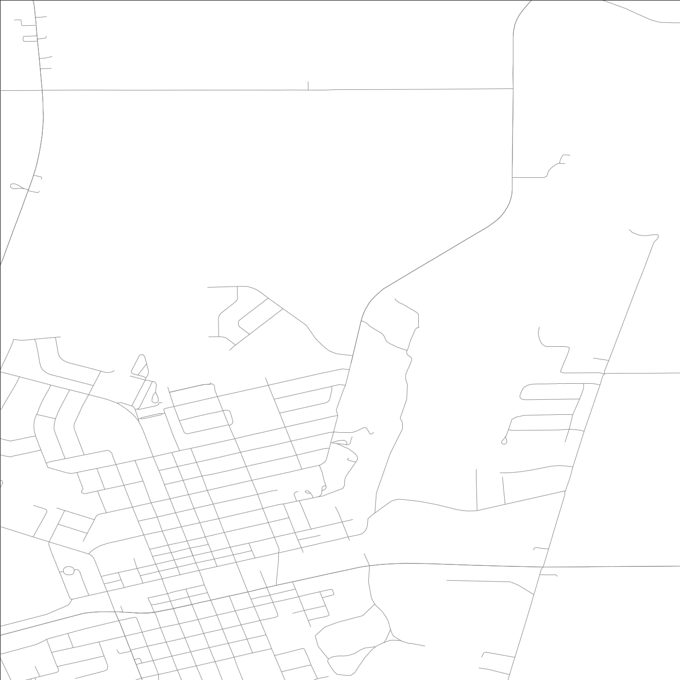 ROAD MAP OF PLANO, ILLINOIS BY MAPBAKES