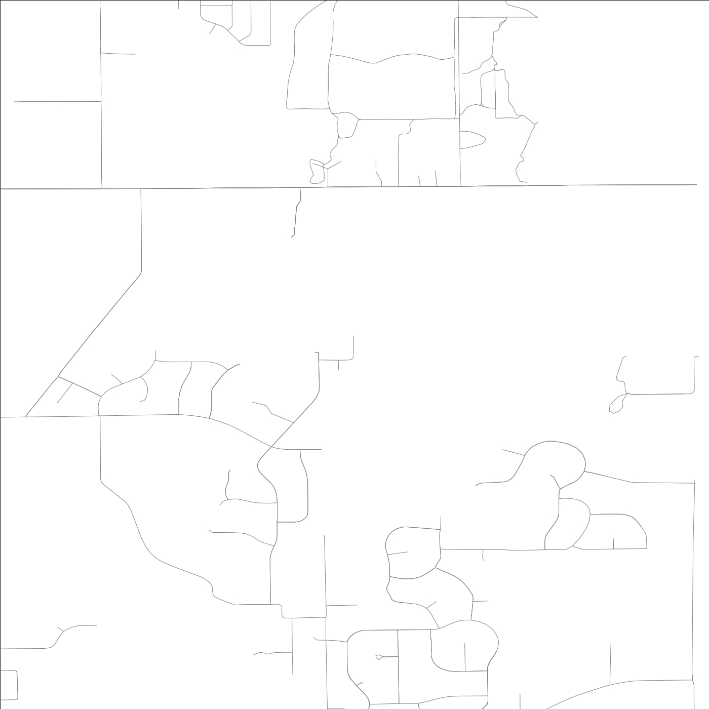 ROAD MAP OF PLUM VALLEY, ILLINOIS BY MAPBAKES