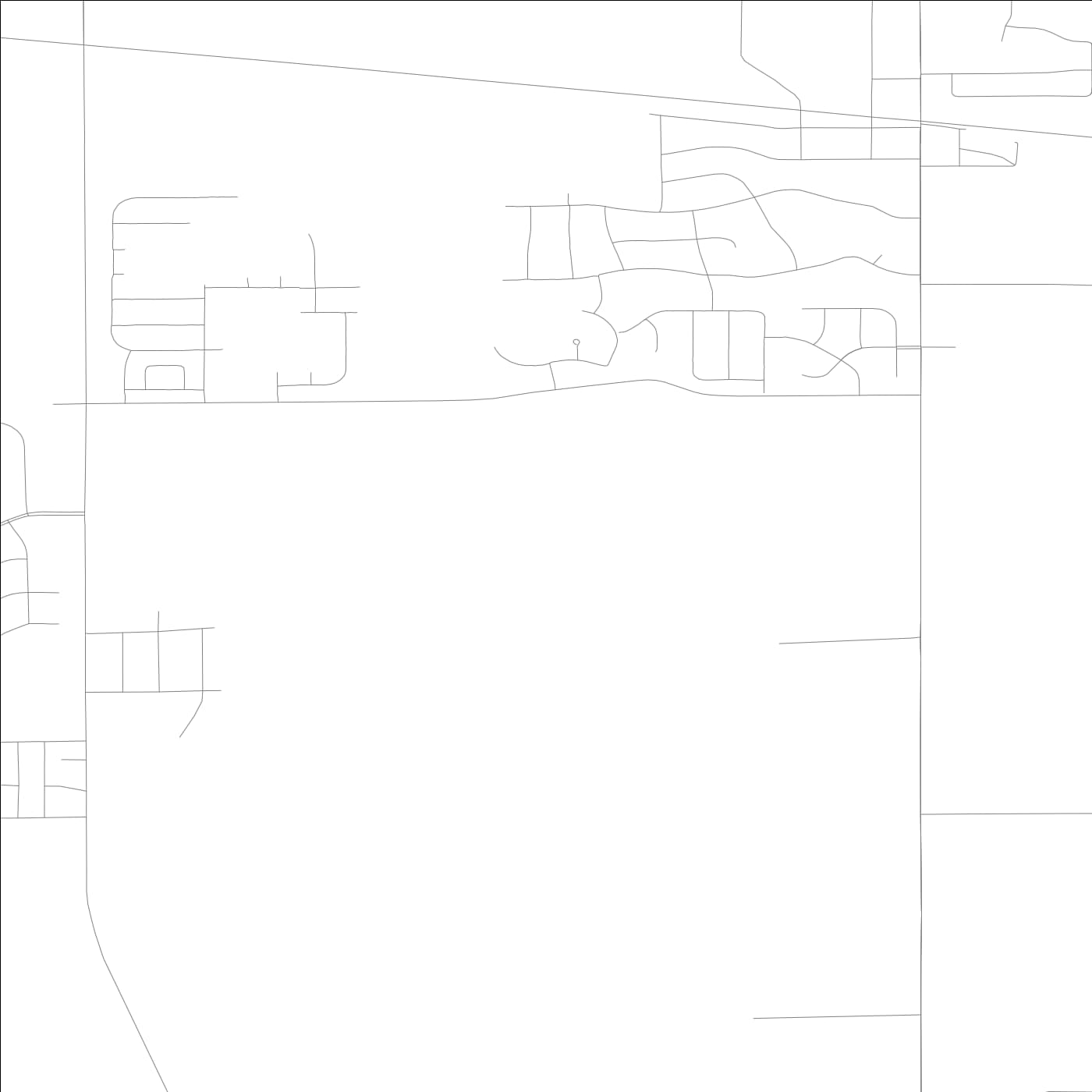 ROAD MAP OF POPLAR GROVE, ILLINOIS BY MAPBAKES