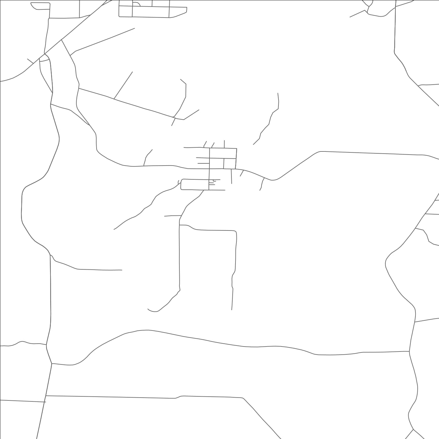 ROAD MAP OF WORTHAM, MISSOURI BY MAPBAKES