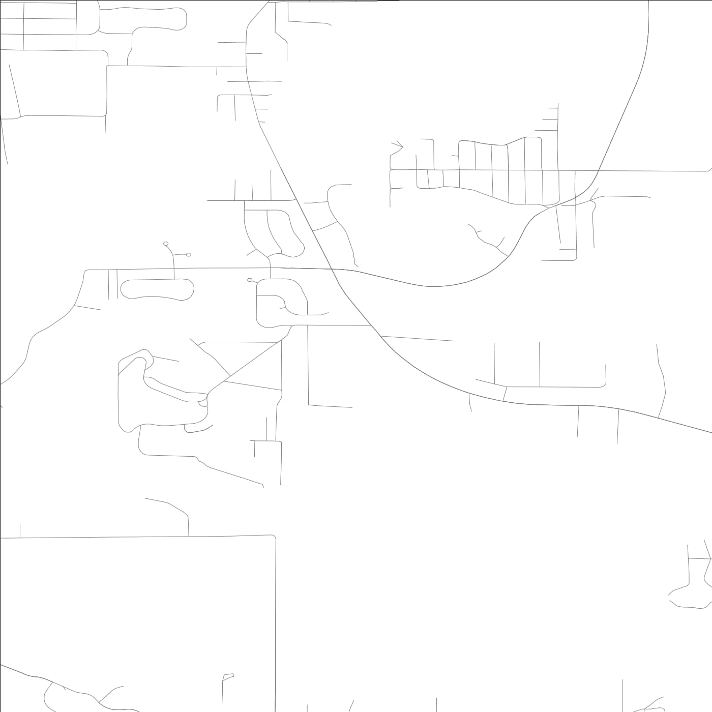 ROAD MAP OF PORT BARRINGTON, ILLINOIS BY MAPBAKES