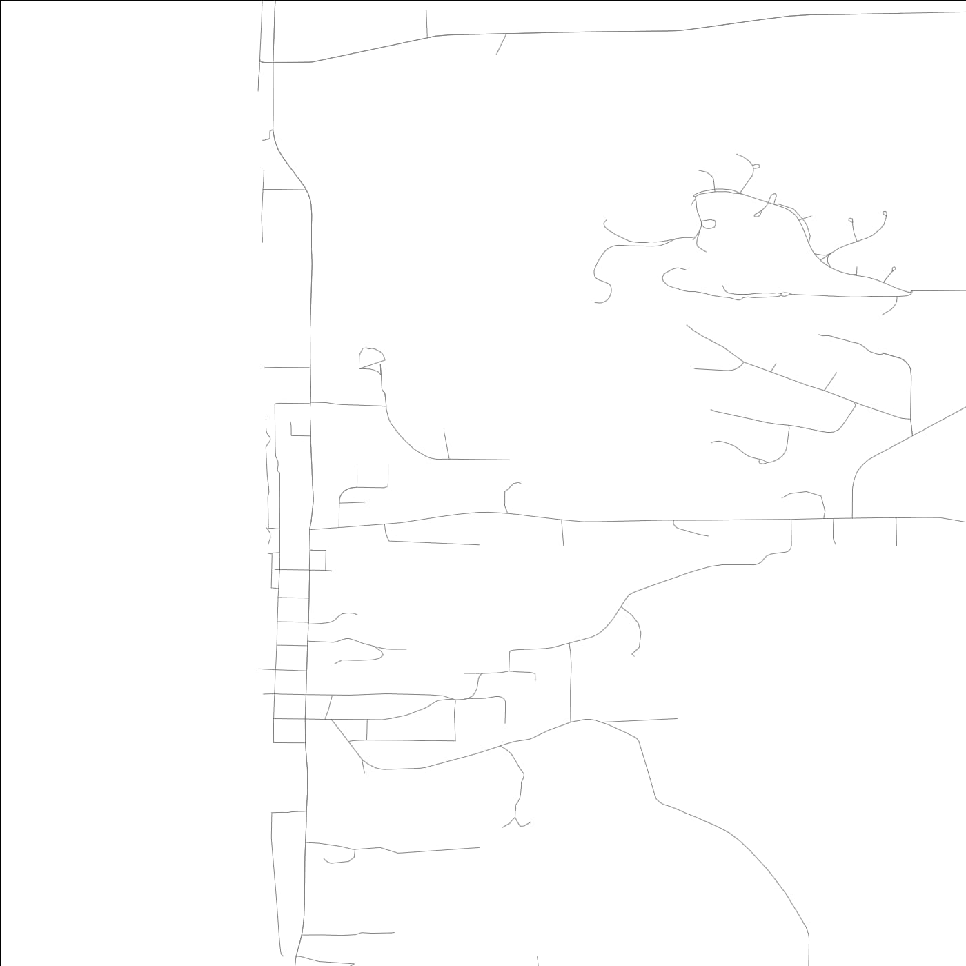 ROAD MAP OF PORT BYRON, ILLINOIS BY MAPBAKES