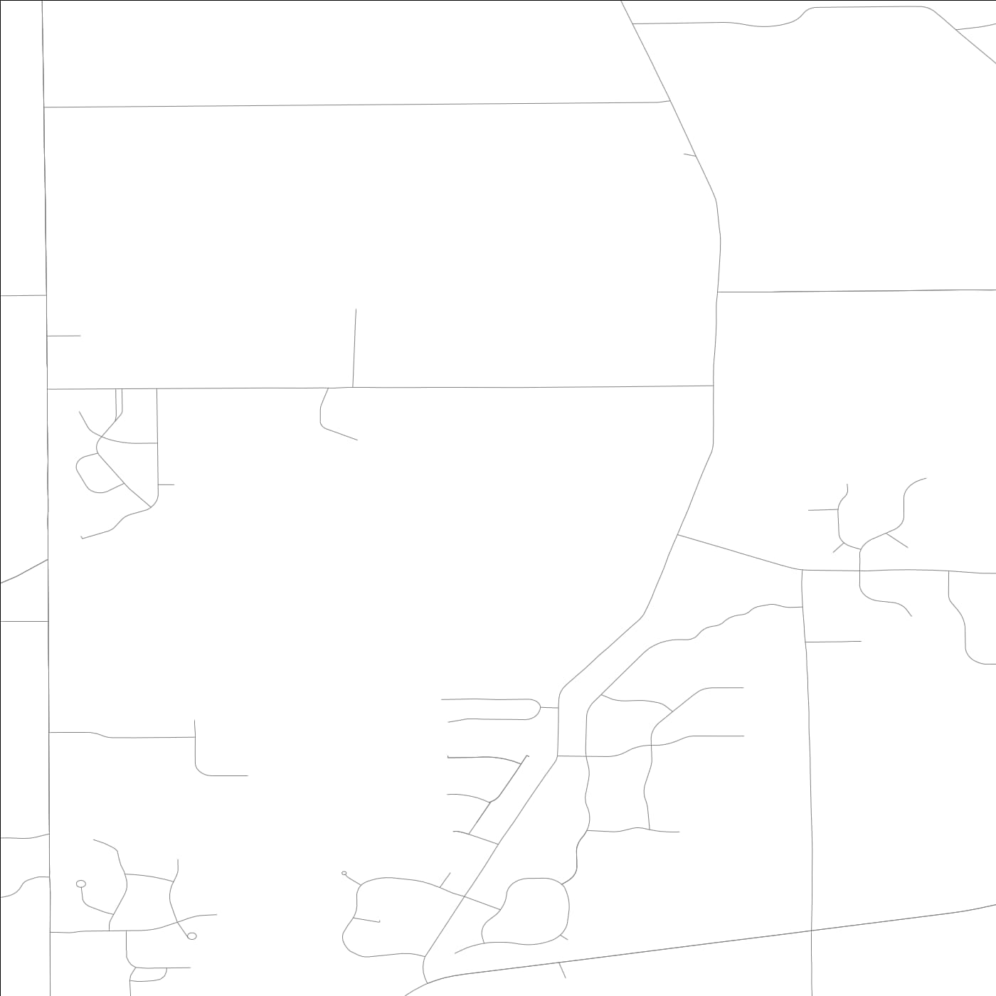 ROAD MAP OF PRAIRIE GROVE, ILLINOIS BY MAPBAKES