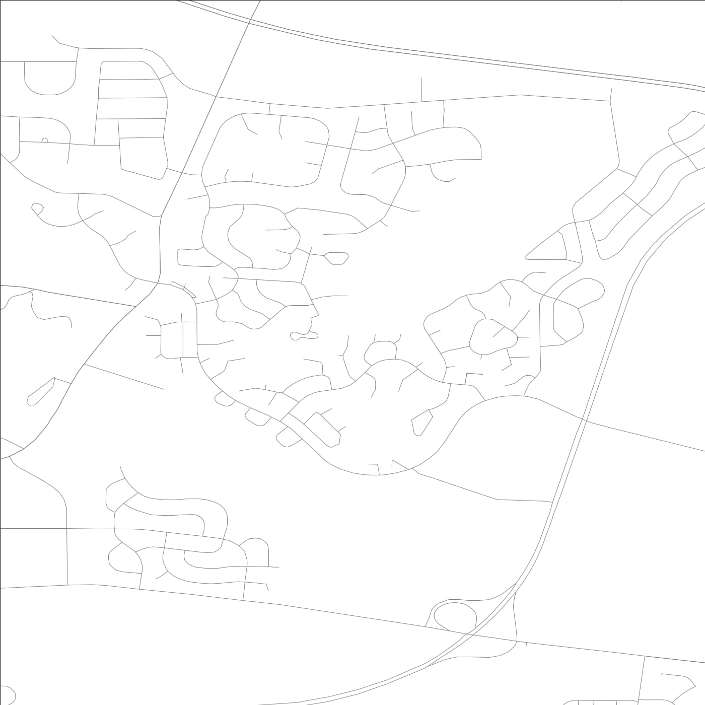 ROAD MAP OF PRESTBURY, ILLINOIS BY MAPBAKES