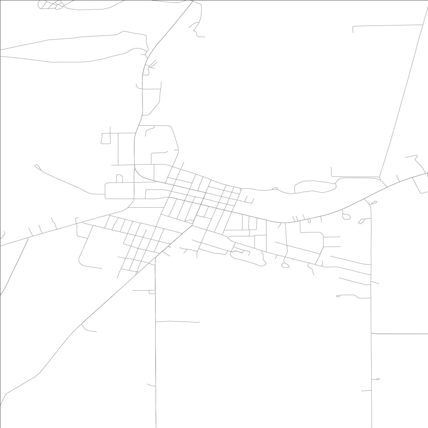 ROAD MAP OF PROPHETSTOWN, ILLINOIS BY MAPBAKES