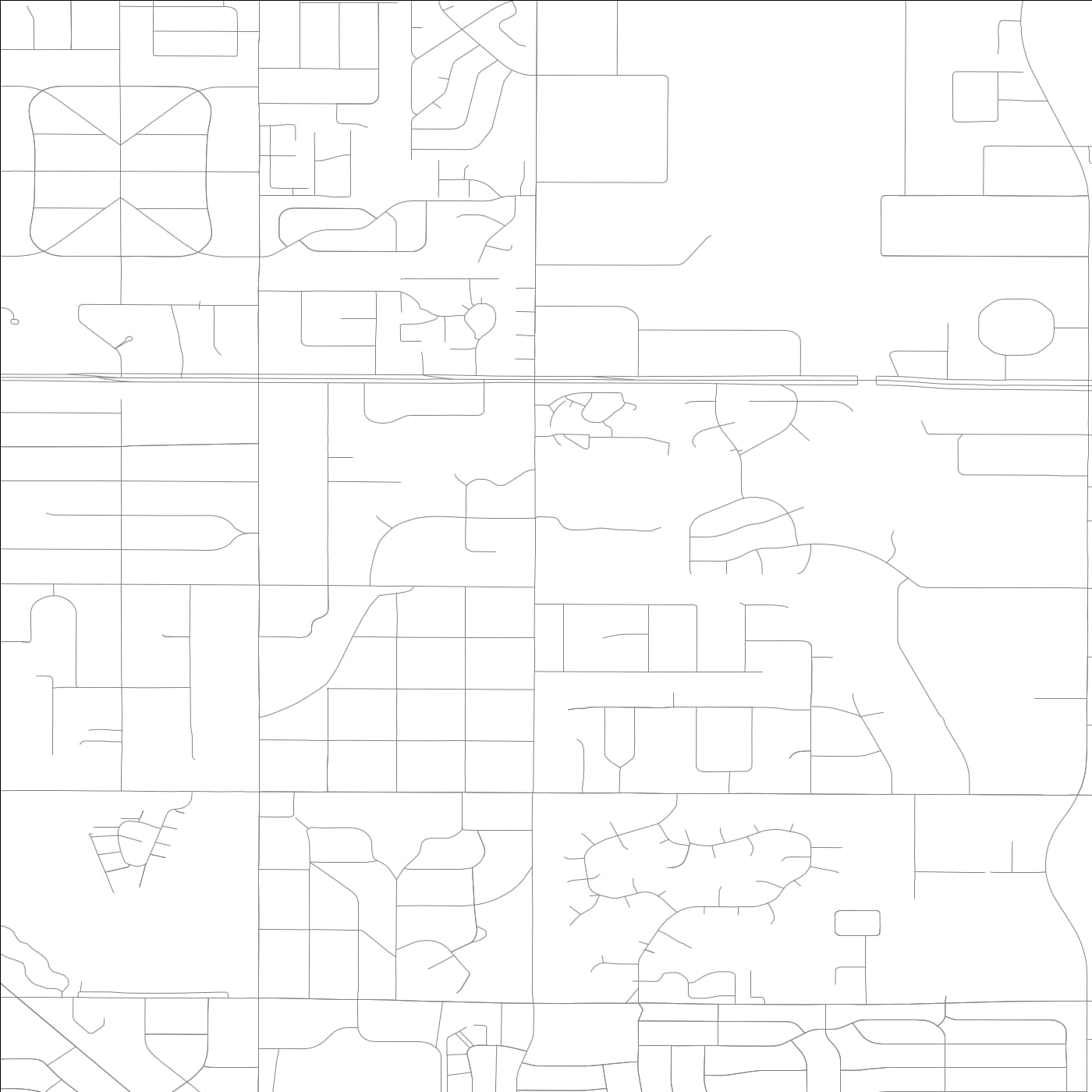 ROAD MAP OF PROSPECT HEIGHTS, ILLINOIS BY MAPBAKES