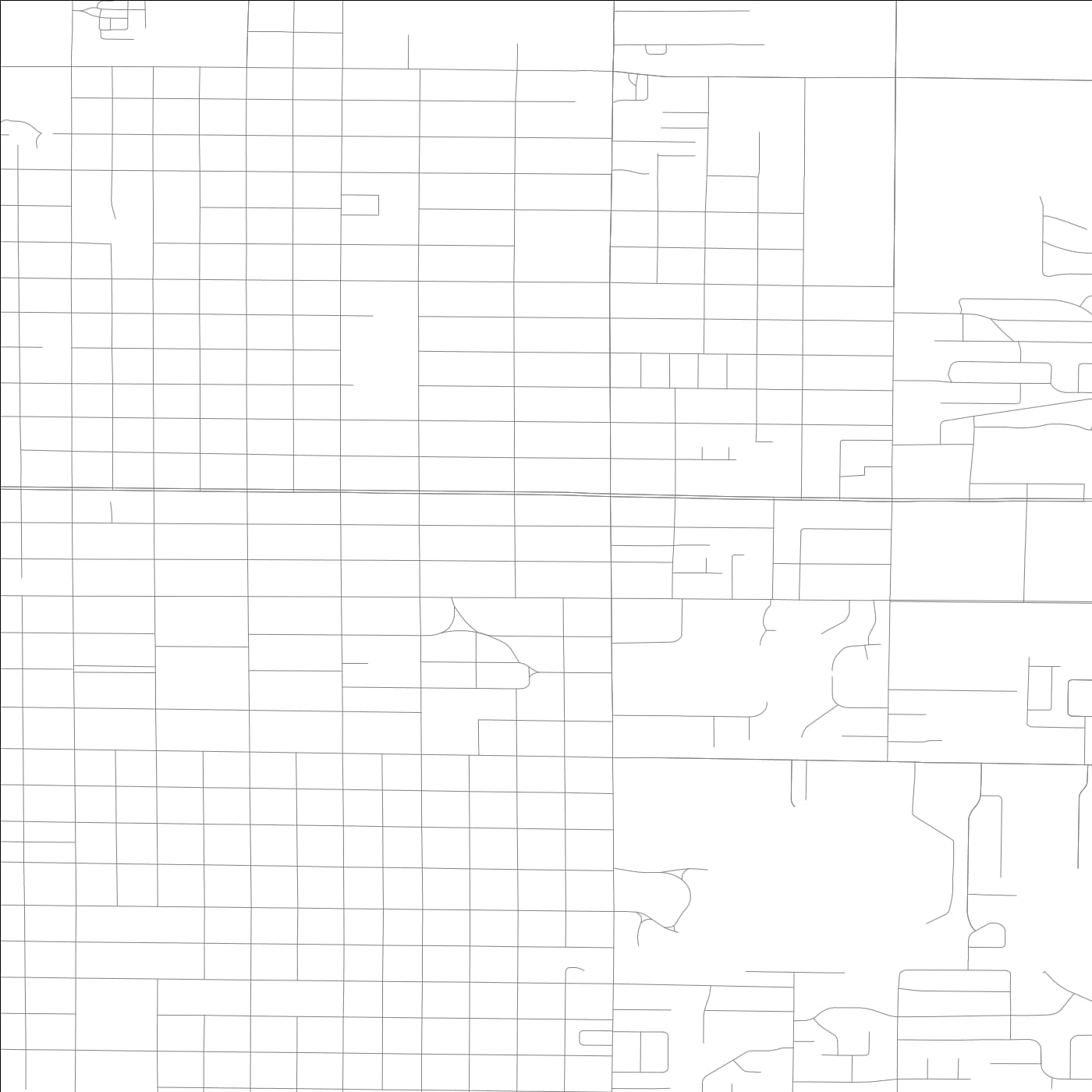 ROAD MAP OF QUINCY, ILLINOIS BY MAPBAKES