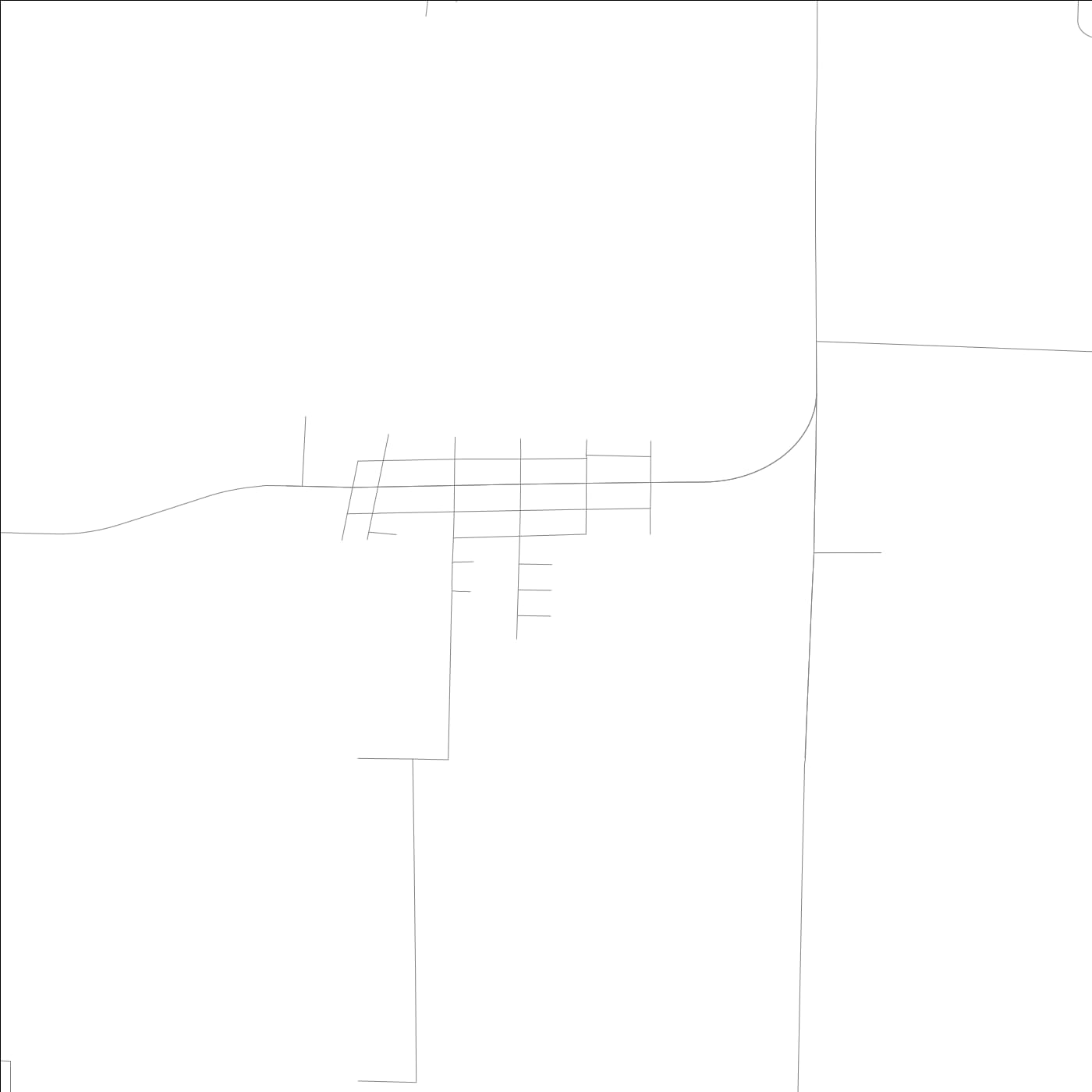ROAD MAP OF RADOM, ILLINOIS BY MAPBAKES