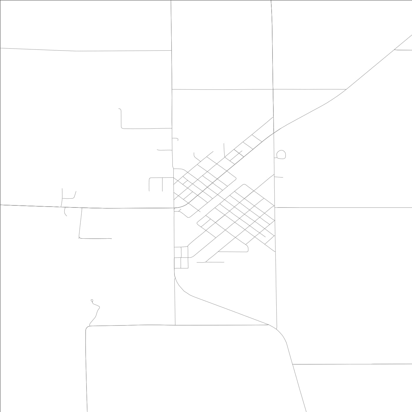 ROAD MAP OF RAYMOND, ILLINOIS BY MAPBAKES