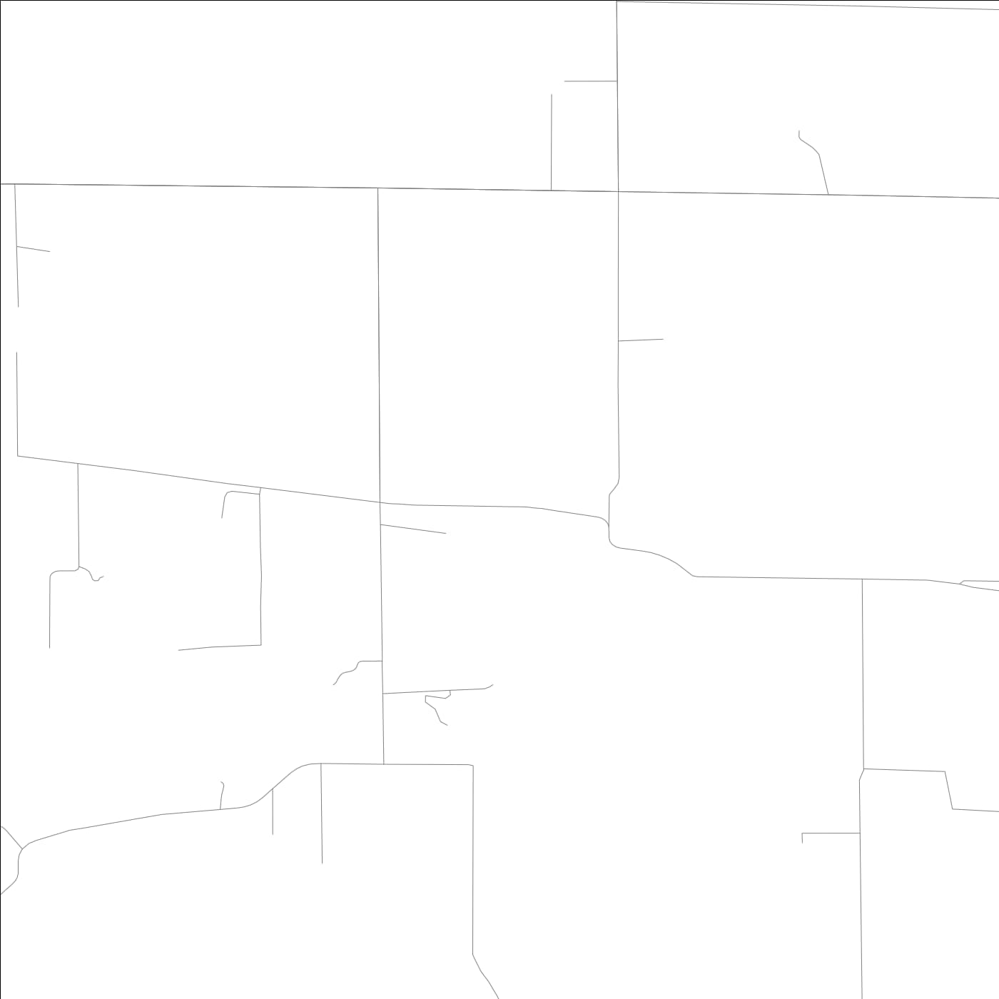 ROAD MAP OF RENTCHLER, ILLINOIS BY MAPBAKES
