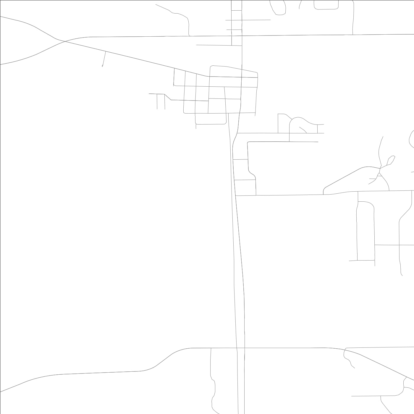 ROAD MAP OF RICHMOND, ILLINOIS BY MAPBAKES