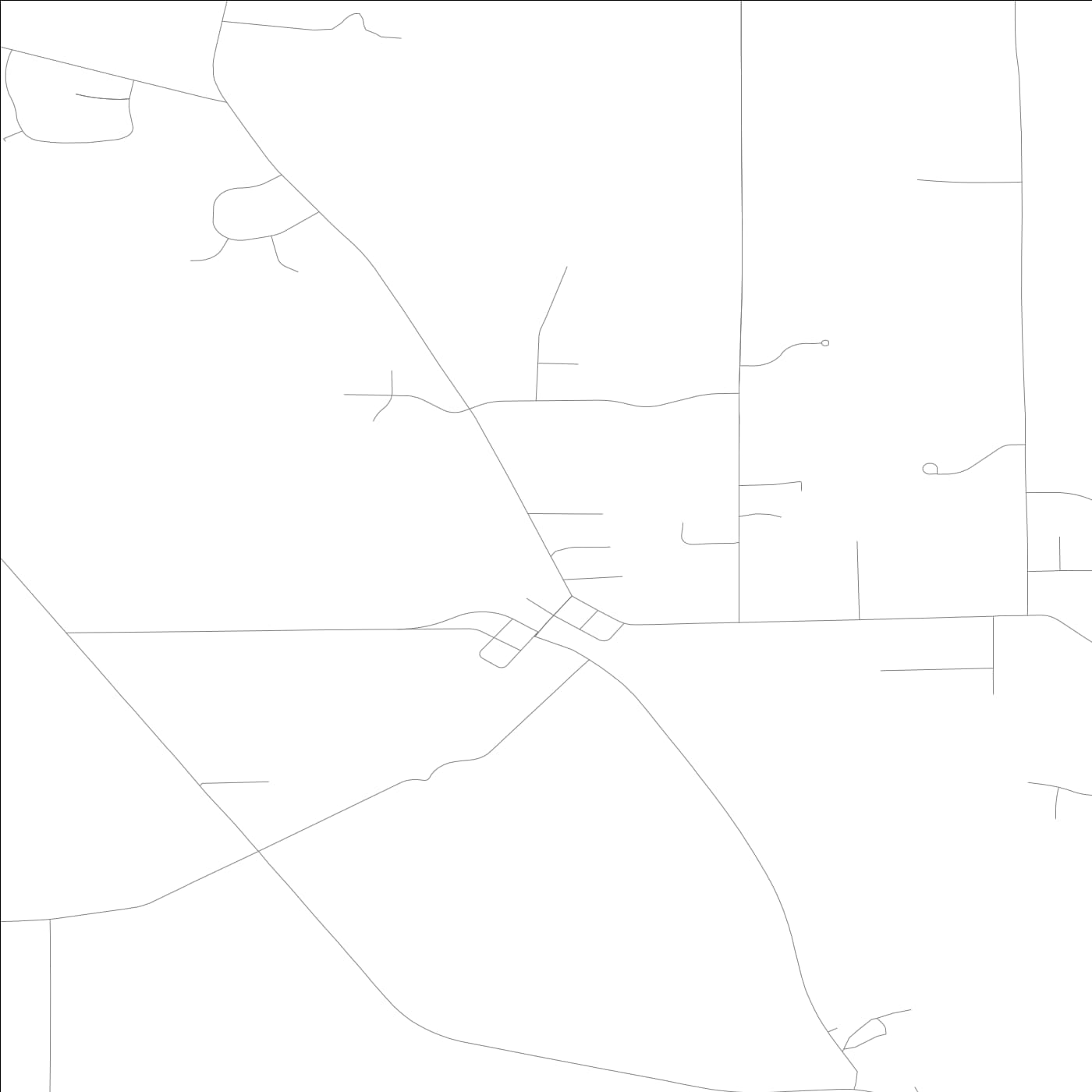 ROAD MAP OF RIDGEFIELD, ILLINOIS BY MAPBAKES