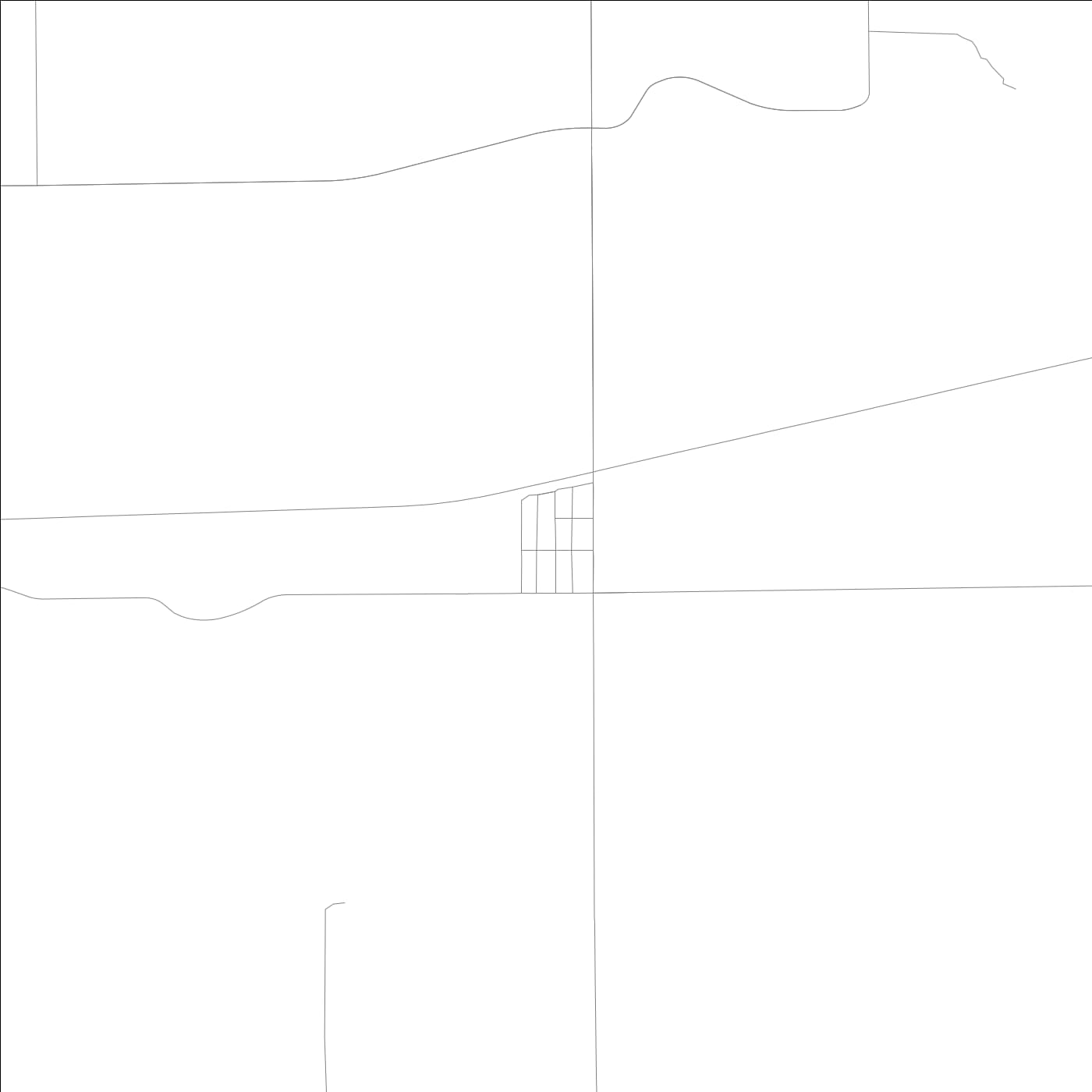 ROAD MAP OF RIDOTT, ILLINOIS BY MAPBAKES